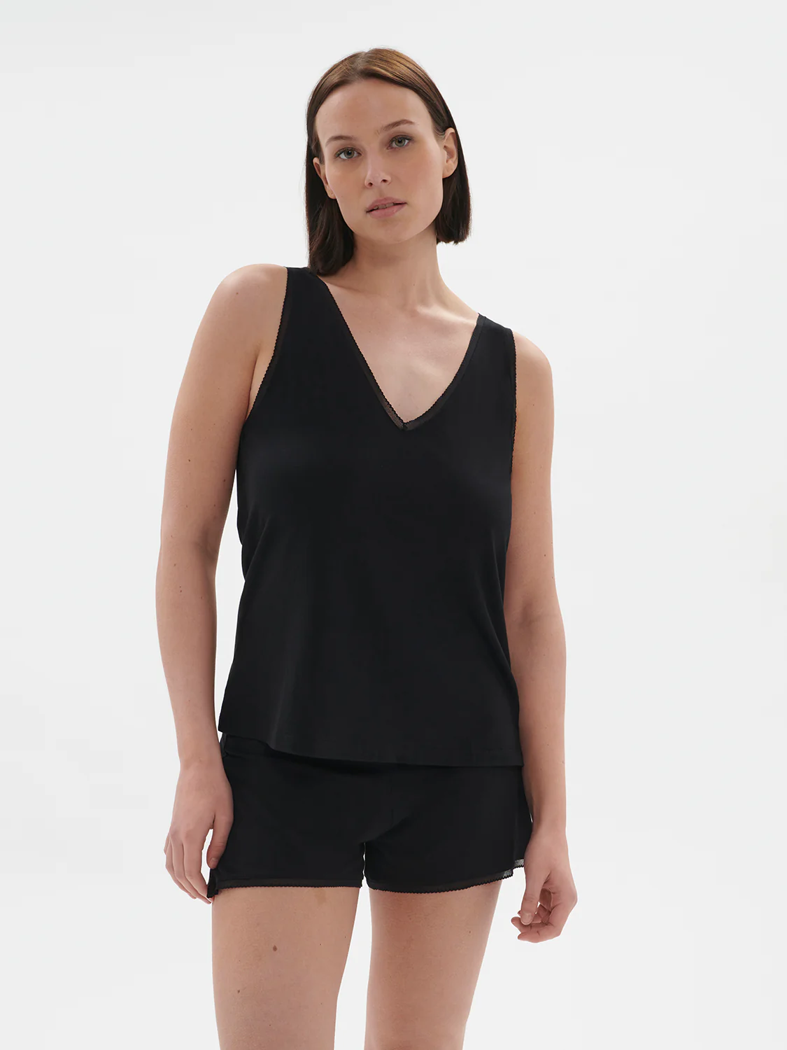 Aurore Sleeveless Tank - black - Image 8