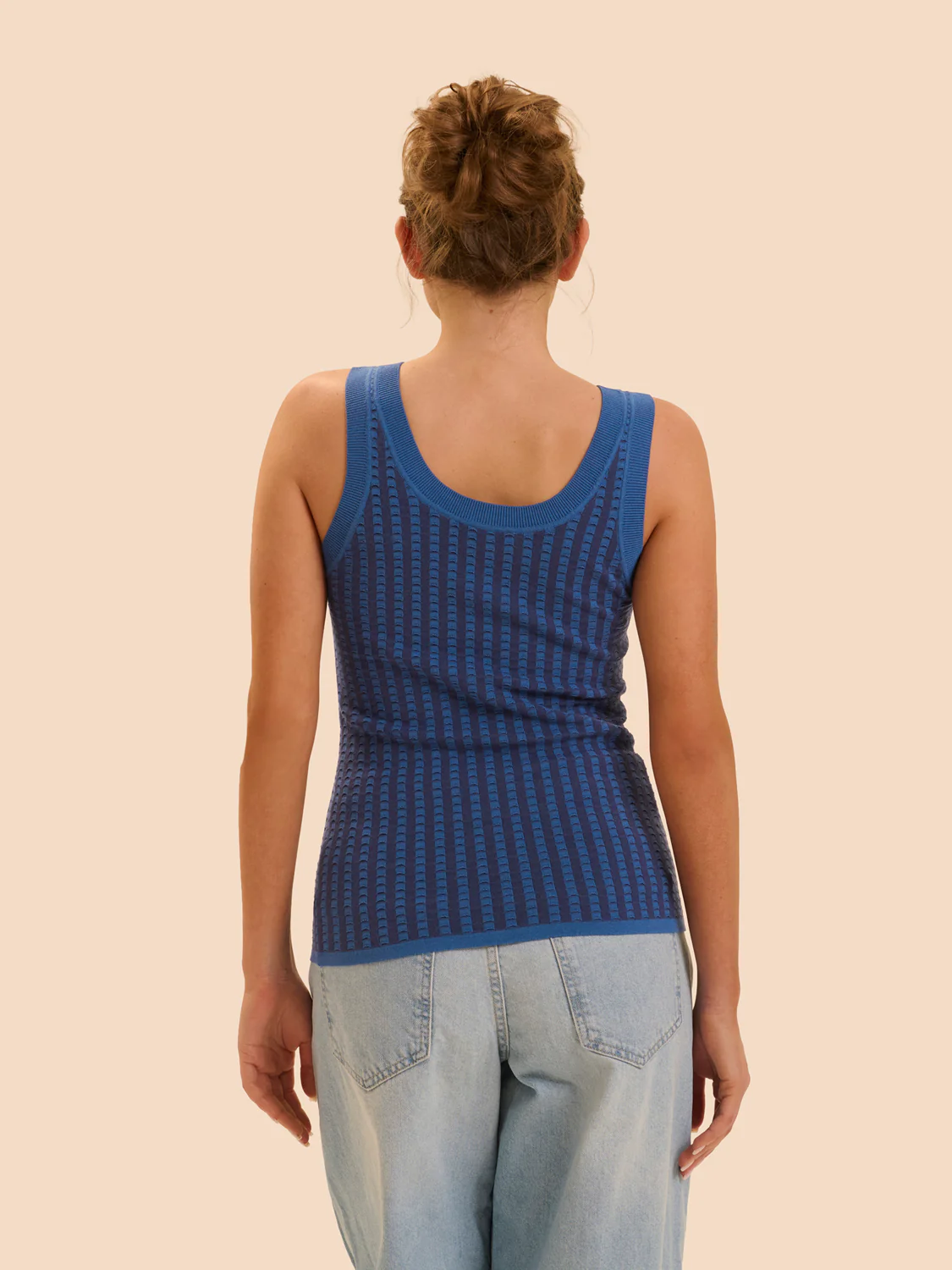 Alma Sleeveless Tank - Midnight - Image 3