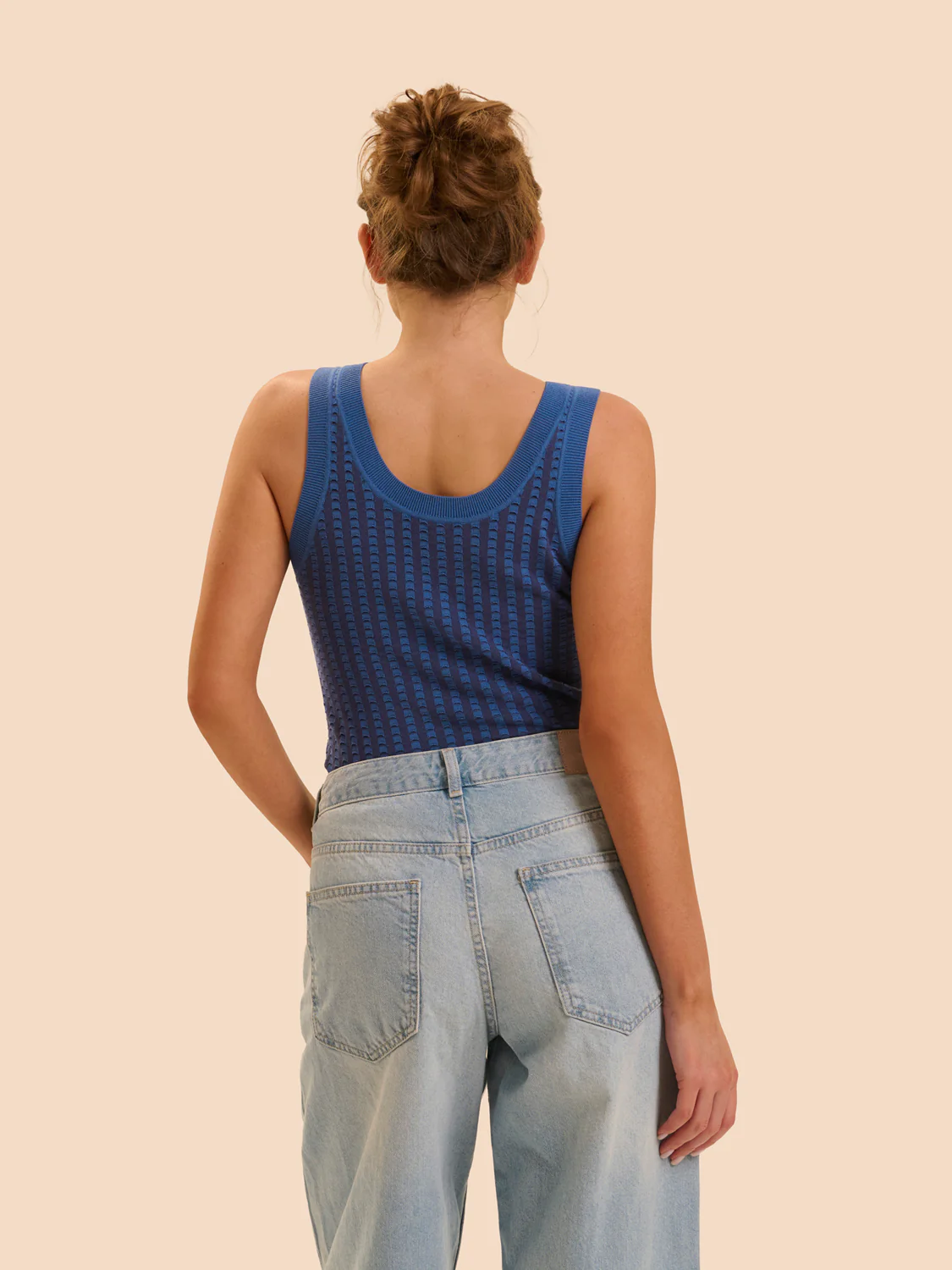 Alma Sleeveless Tank - Midnight - Image 5