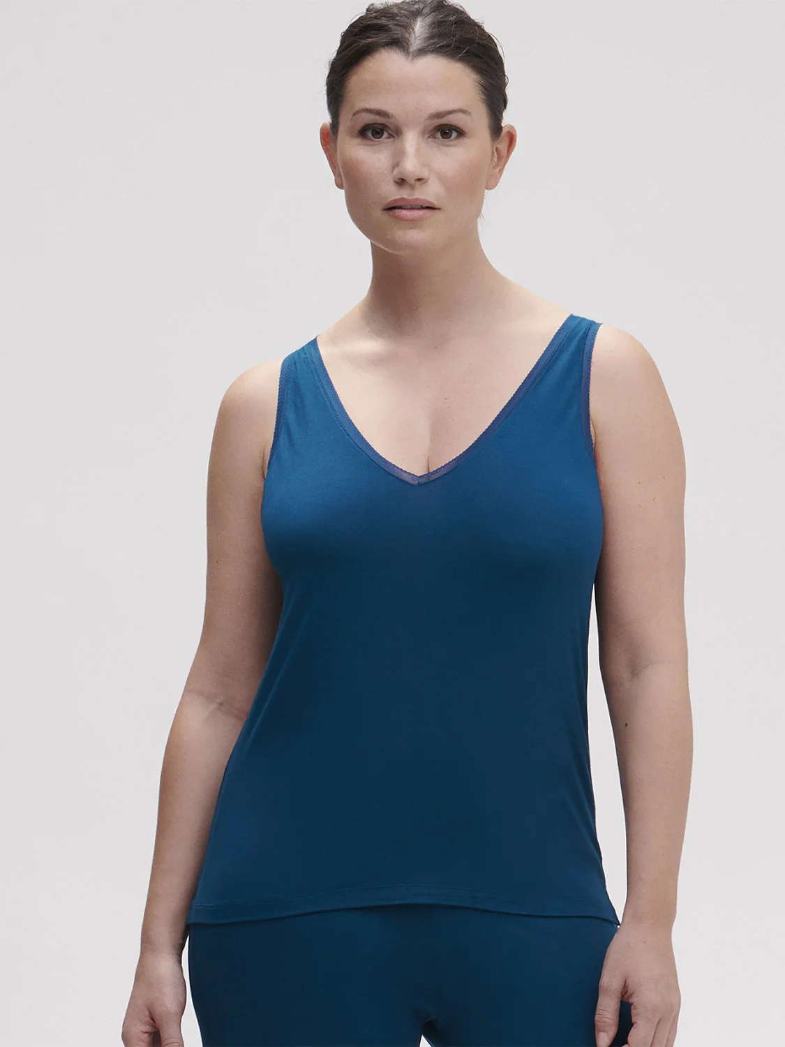 Aurore Sleeveless Tank - Poseidon Blue - Image 6