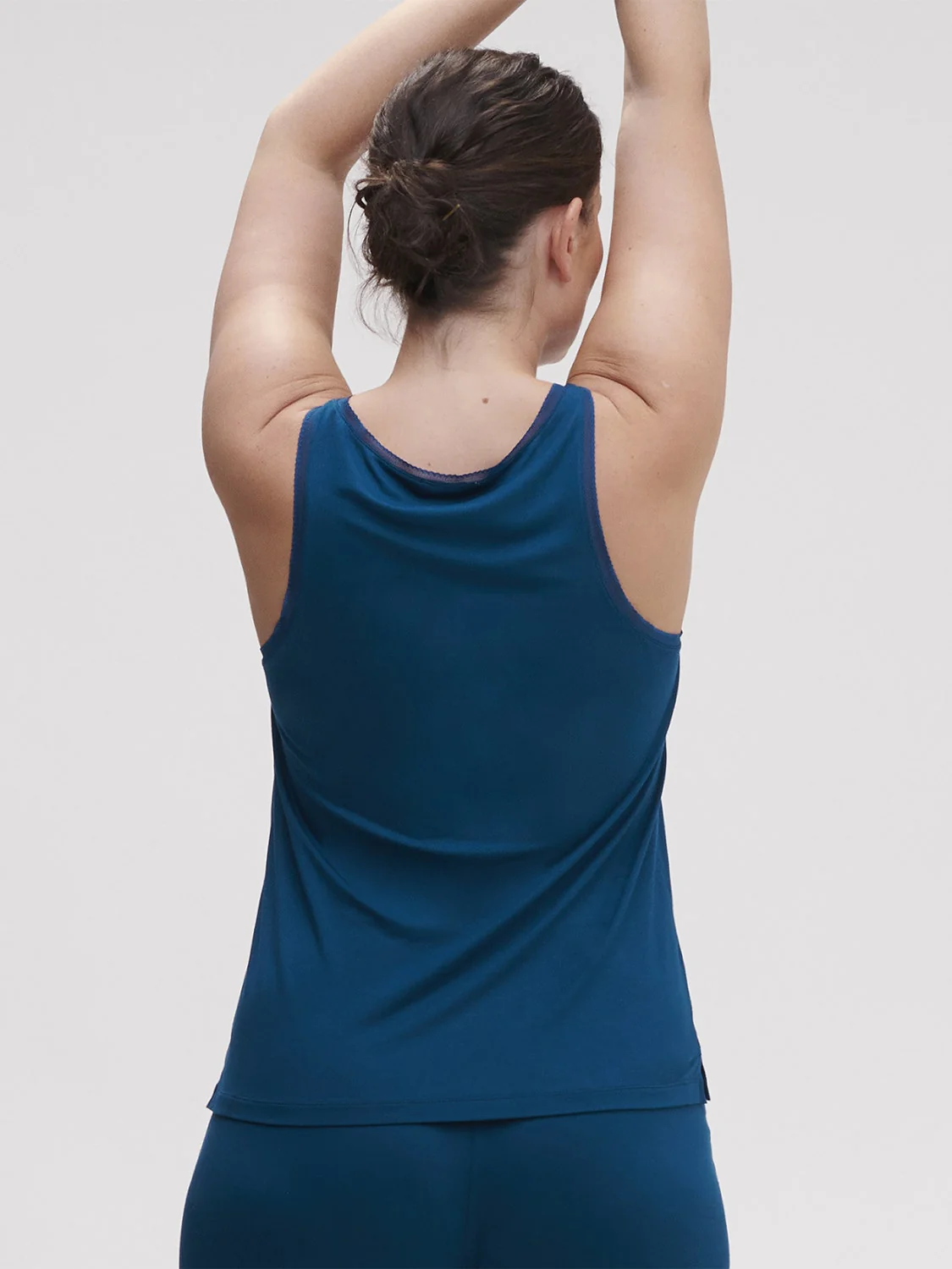 Aurore Sleeveless Tank - Poseidon Blue - Image 7