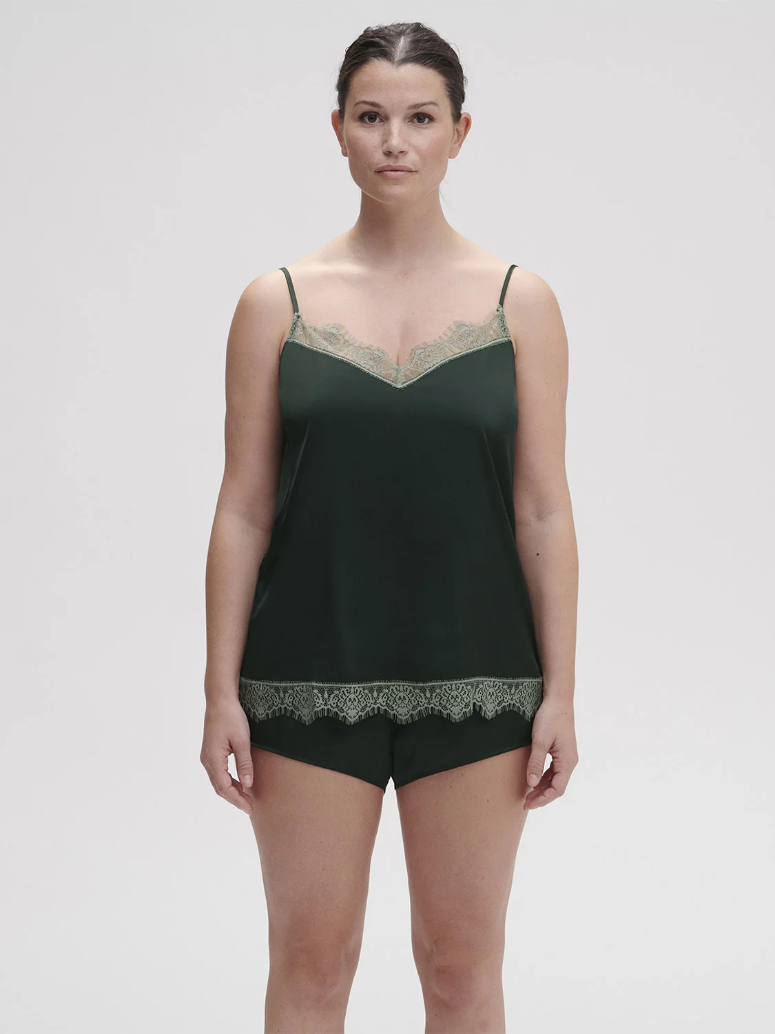 Satin Secrets Top - Kolsaï Green - Image 8