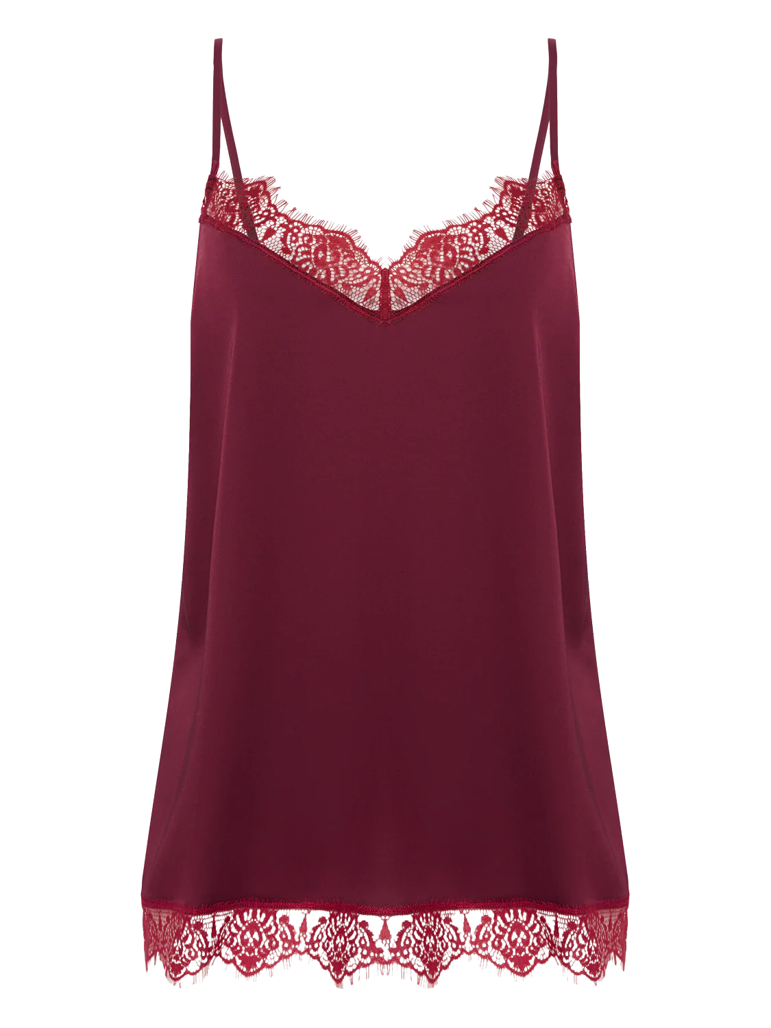 Satin Secrets Top - Spinel Red - Image 11
