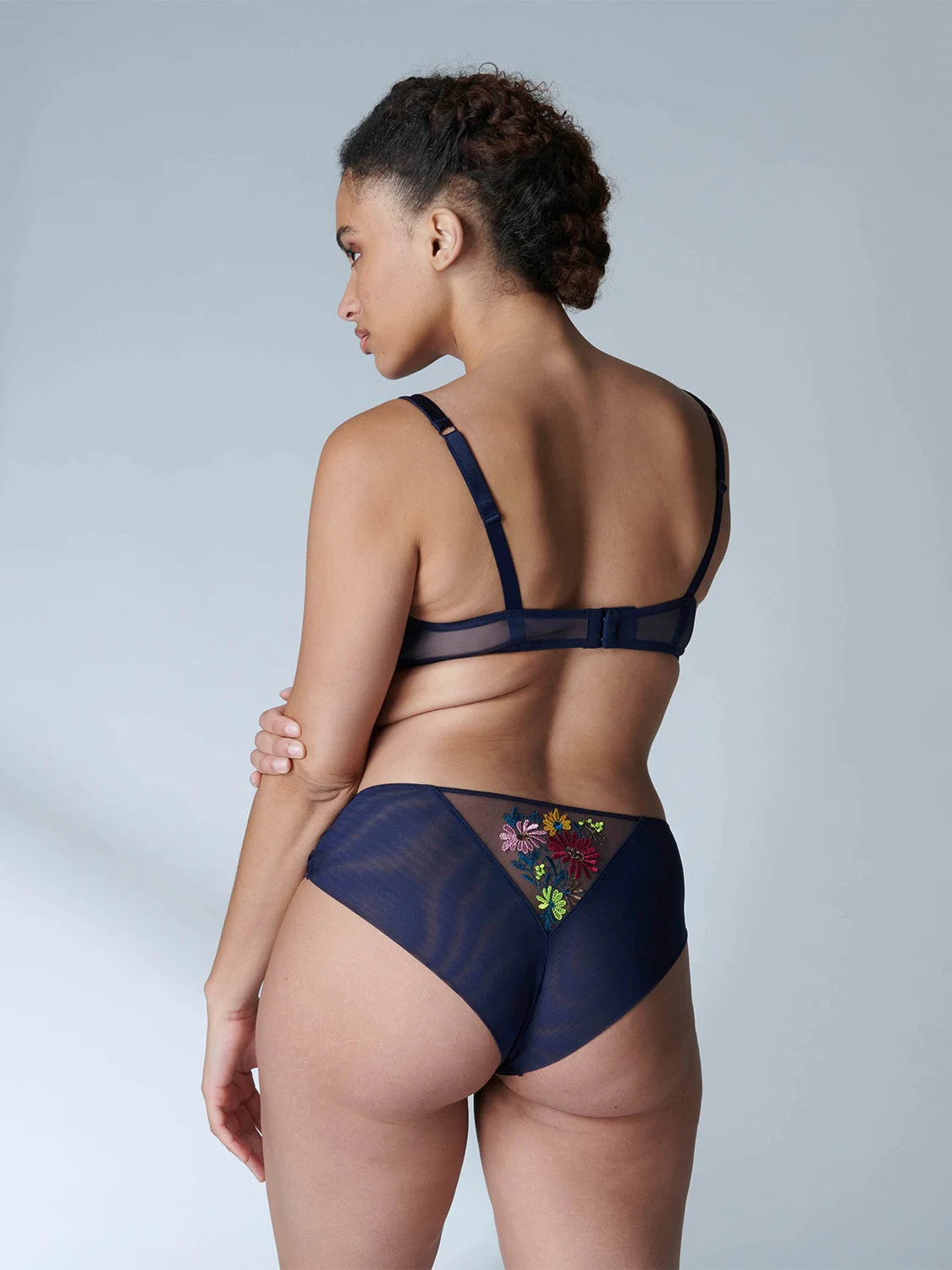 Elsa Underwire Triangle - Night Blue - Image 7