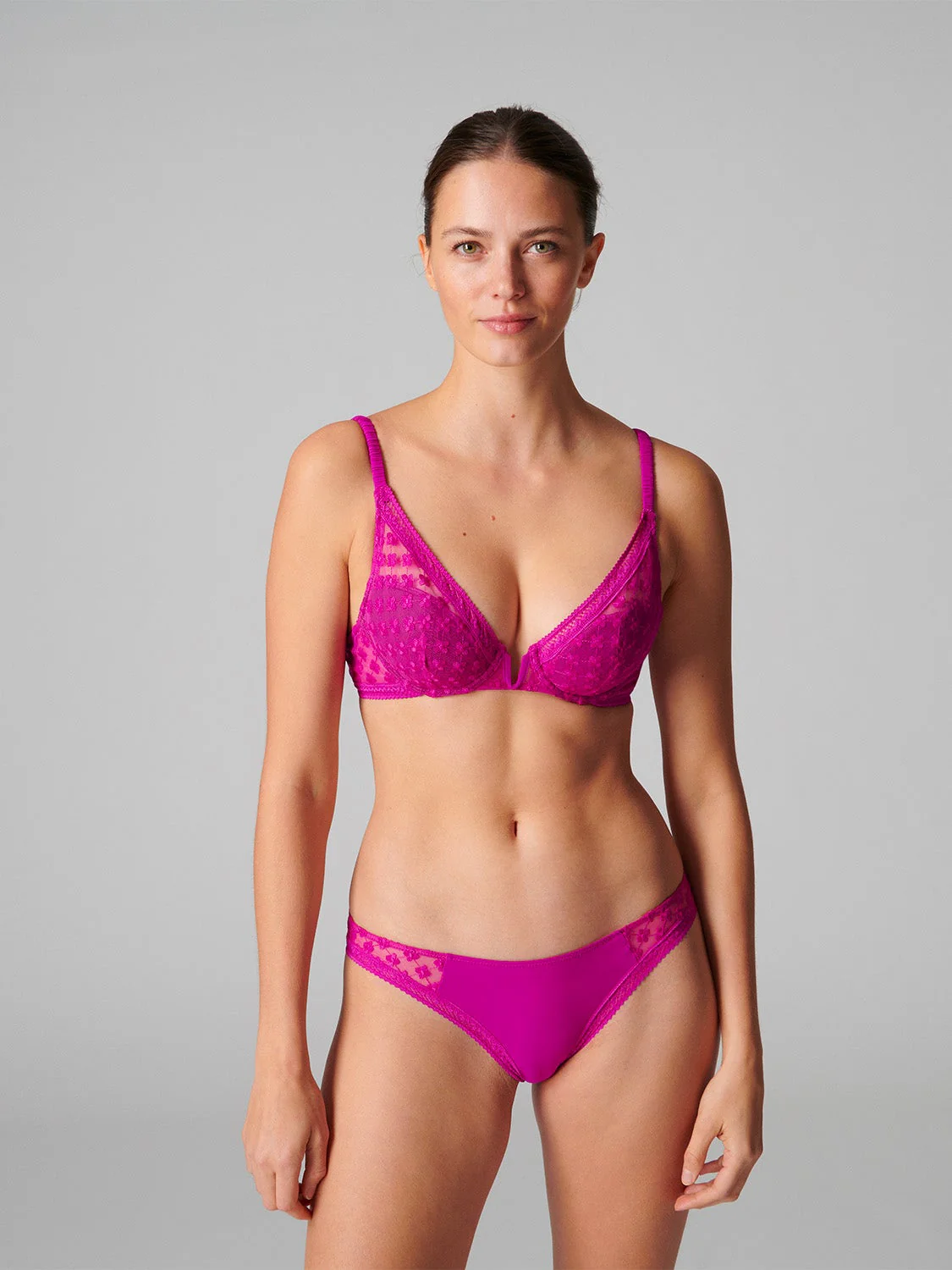 Hortense Triangle Push-Up - Bougainvillea - Image 3
