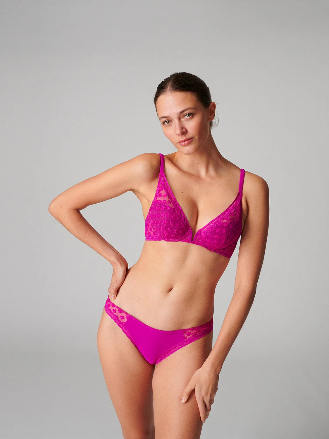 Hortense Triangle Push-Up - Bougainvillea - Image 5