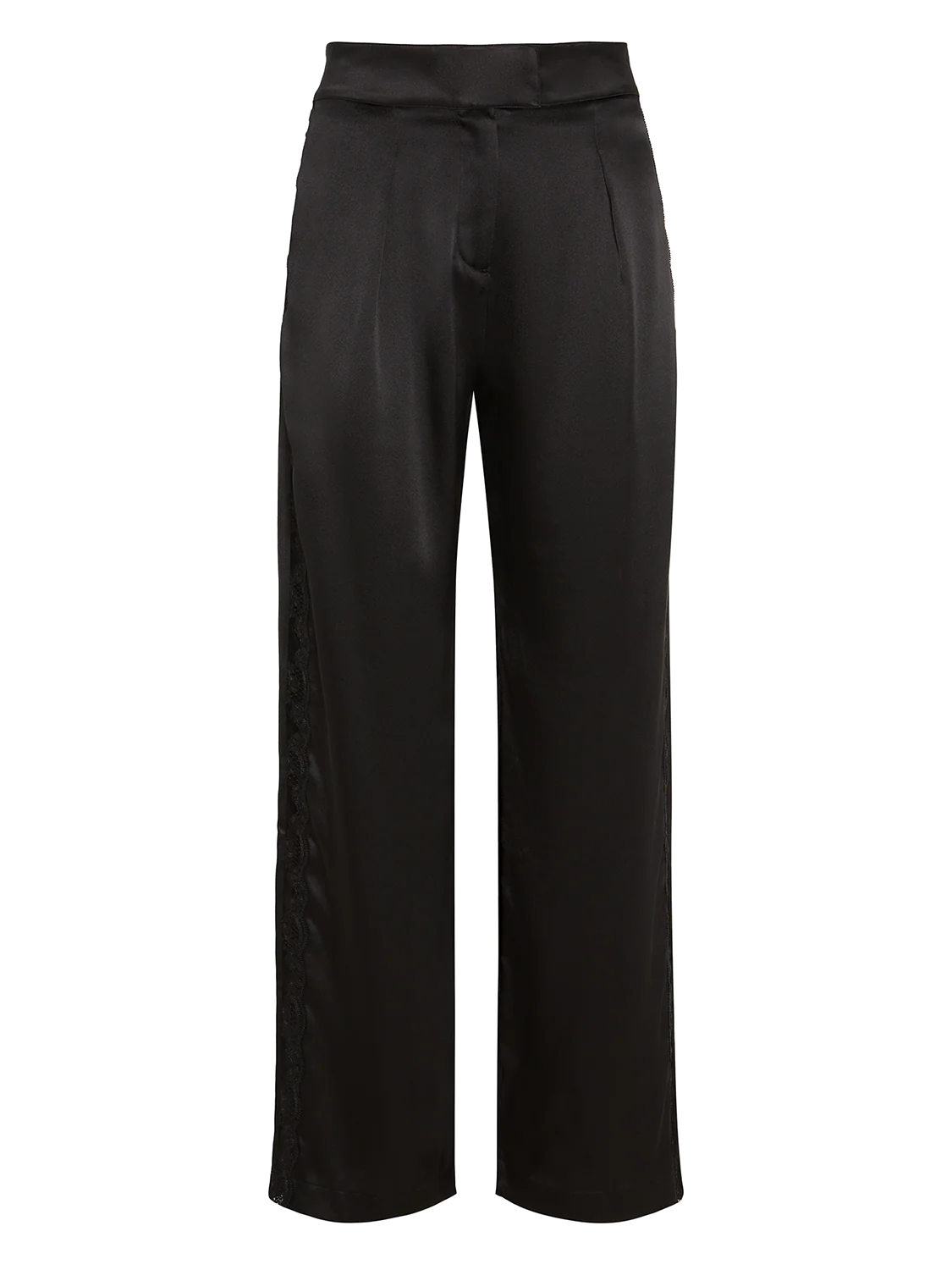 Love Me Silk Trousers- Black - Image 7
