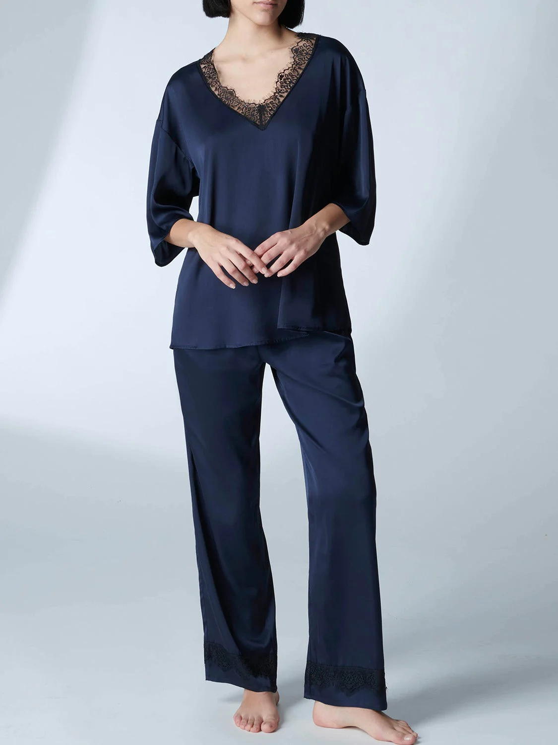 Satin Secrets Pant - Full Moon - Image 3
