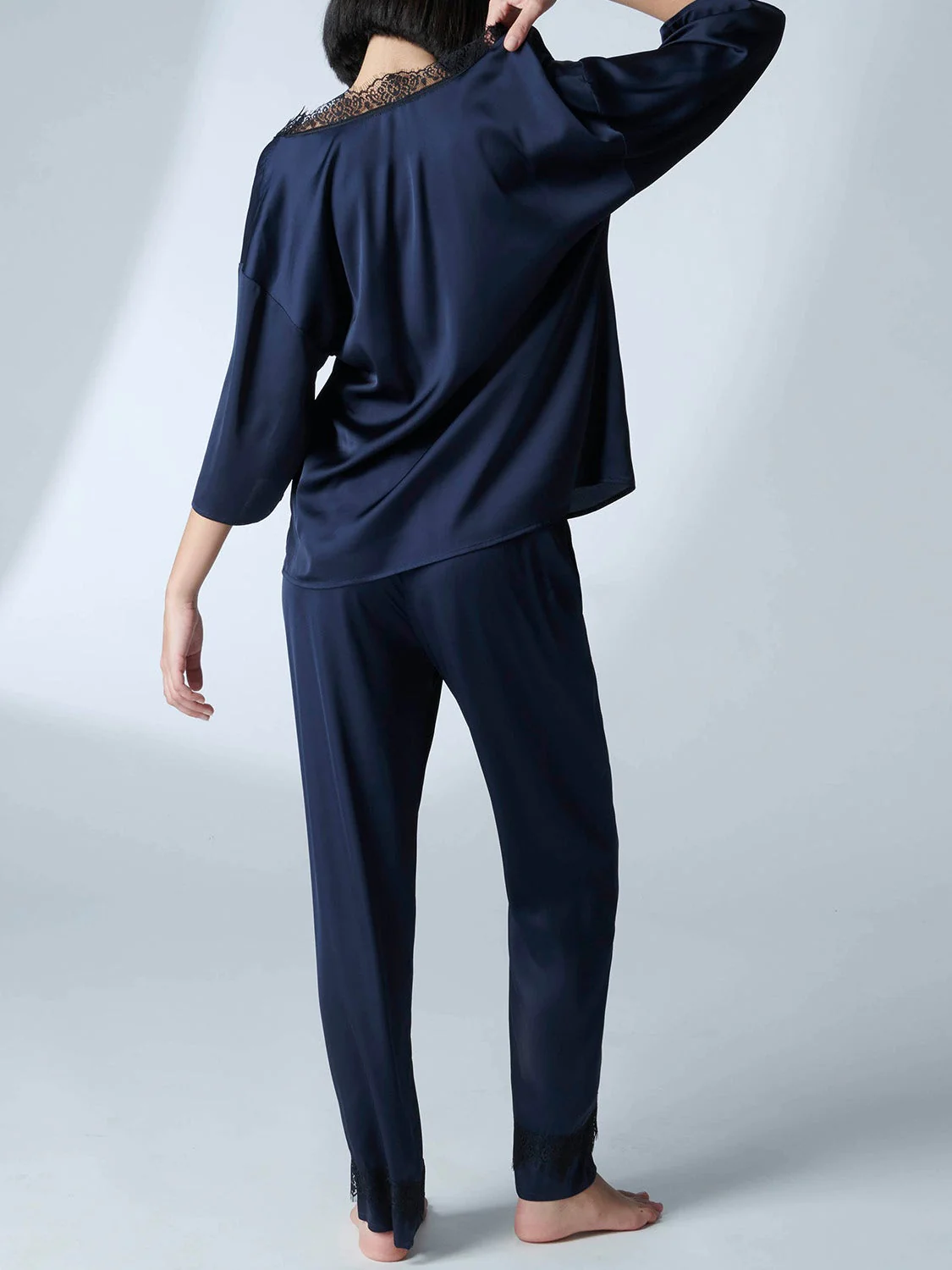 Satin Secrets Pant - Full Moon - Image 4