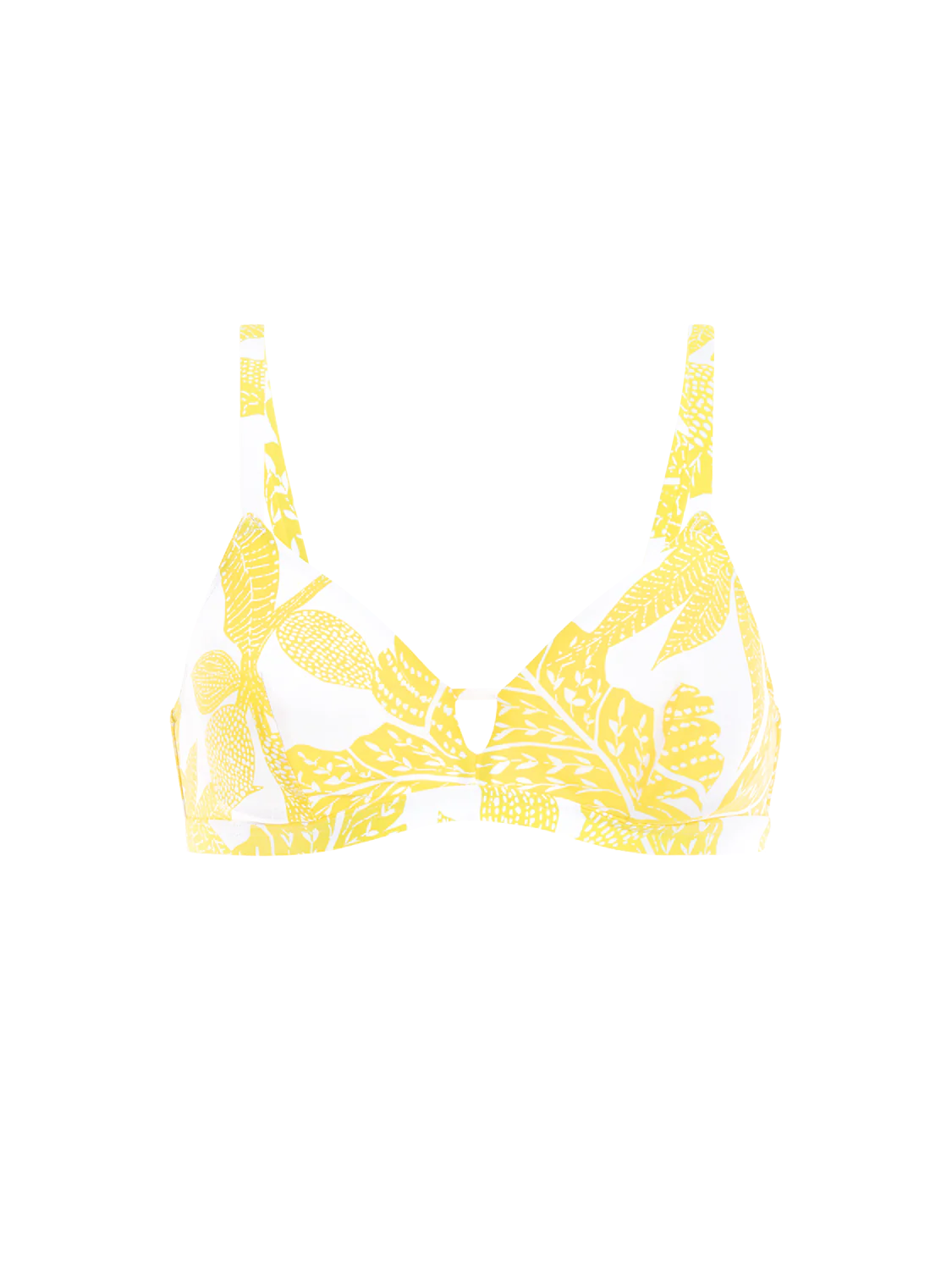 Melia Underwire Triangle - Plumeria Yellow - Image 5