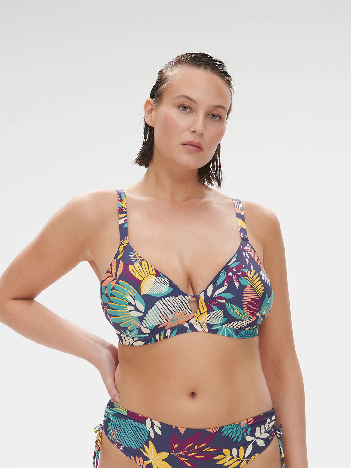 Melia Underwire Triangle - Seaside Blue - Image 8