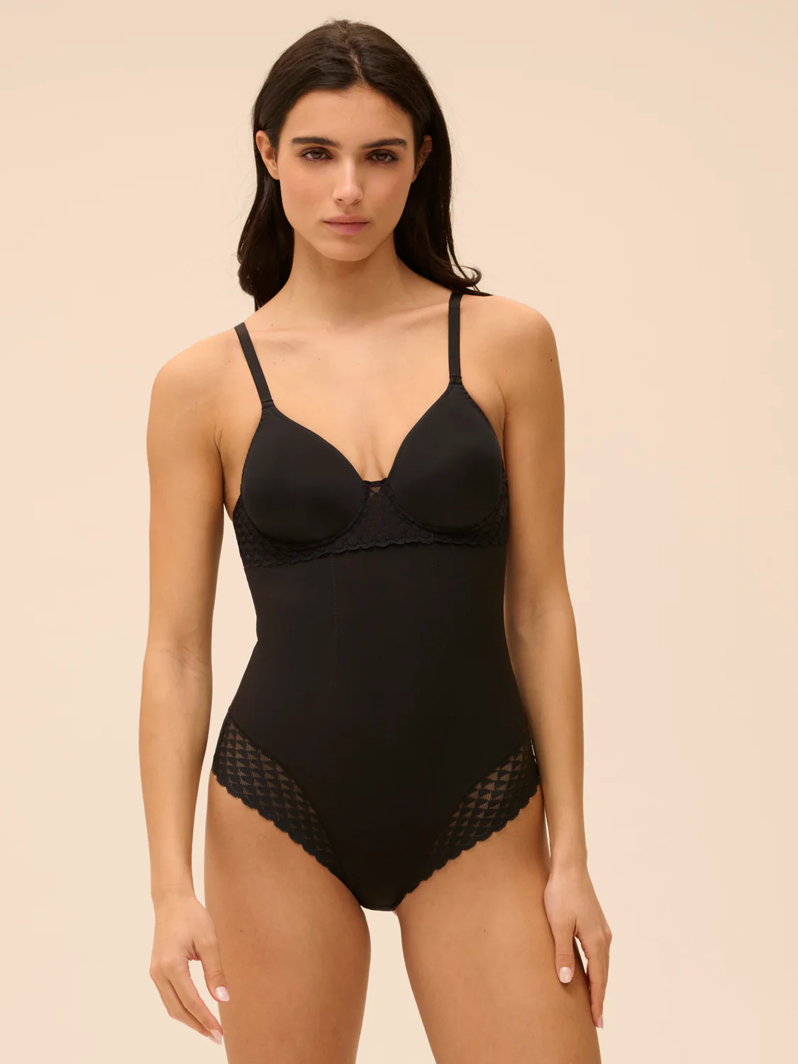 Subtile Underwire Bodysuit - Black - Image 10