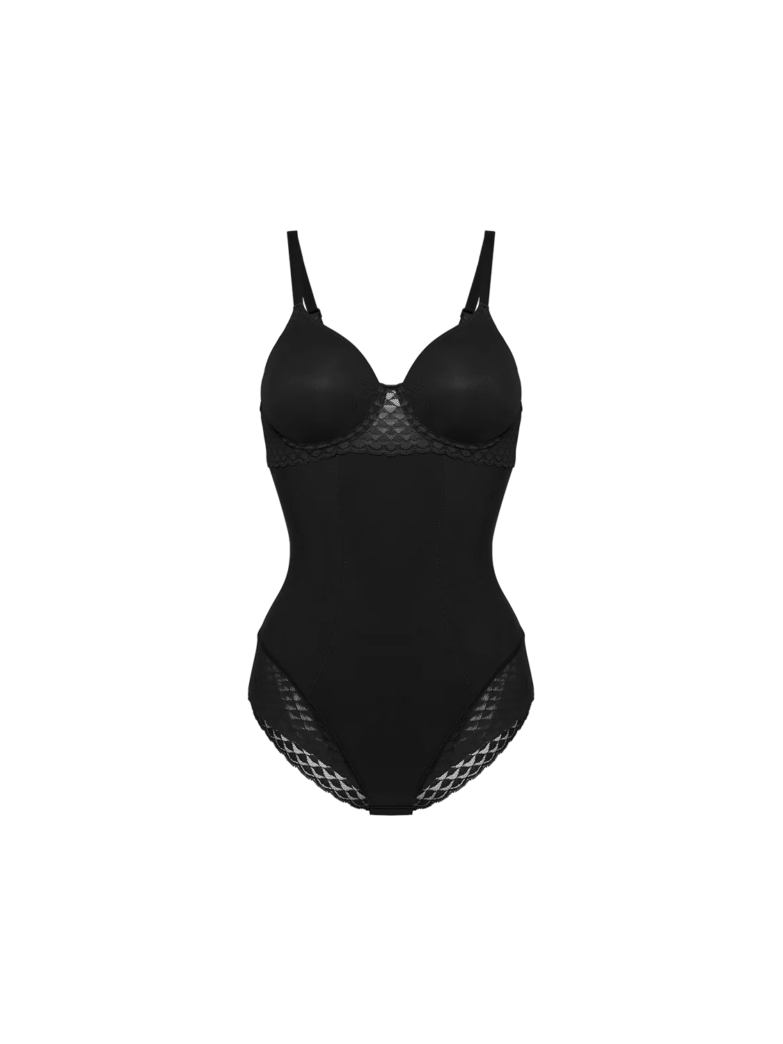 Subtile Underwire Bodysuit - Black - Image 15