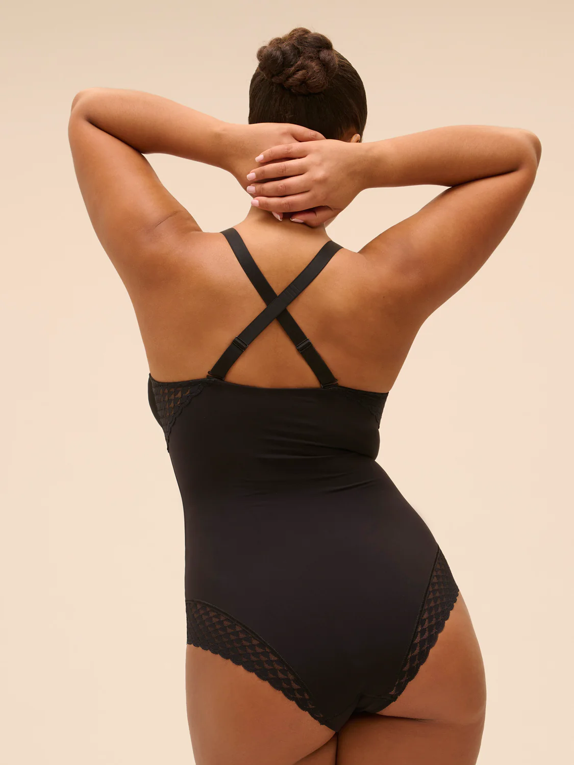 Subtile Underwire Bodysuit - Black - Image 4