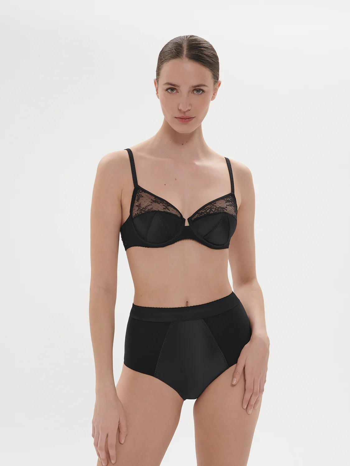 Eve Underwire Bra - Black - Image 4