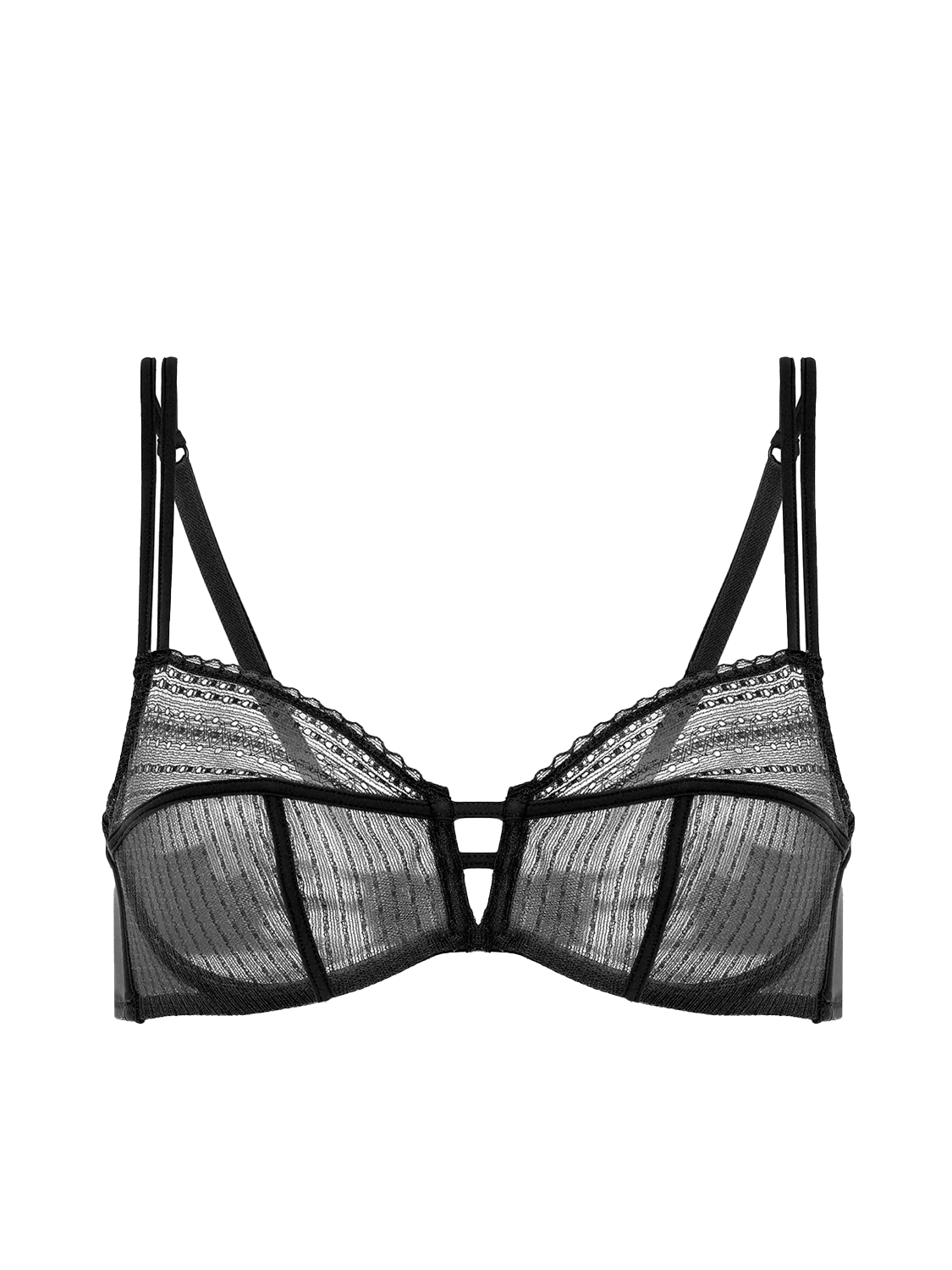 Pia V-Shaped Underwire - Black - Image 11