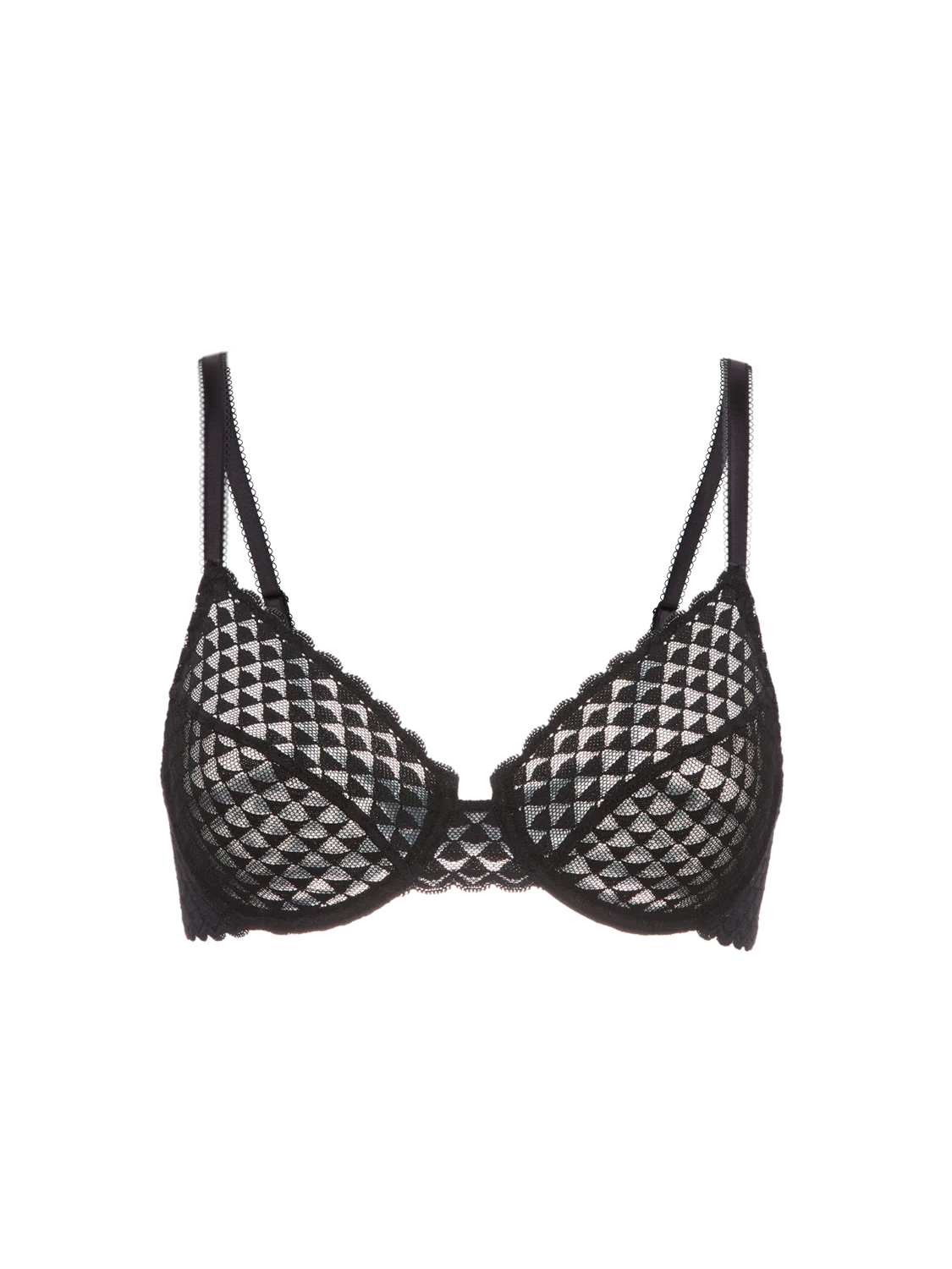 Subtile Underwire Bra - Black - Image 8