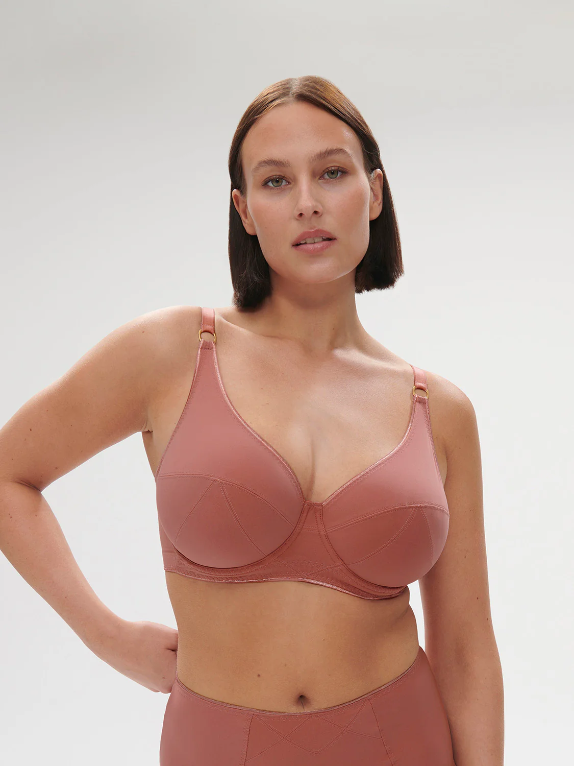 Artifice Underwire Plunge - Lychee - Image 7