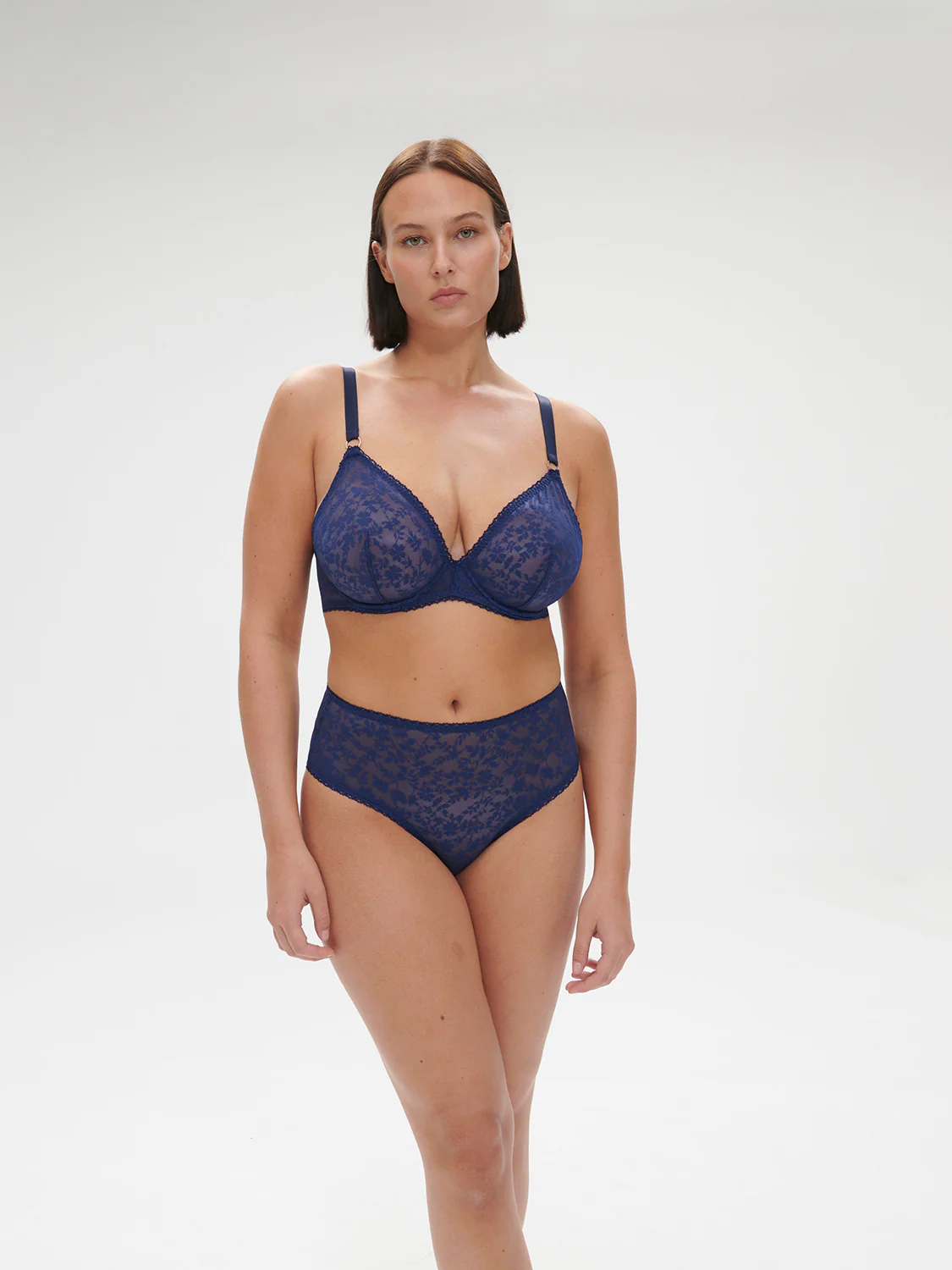 Thelma Underwire Plunge - Midnight Blue - Image 3