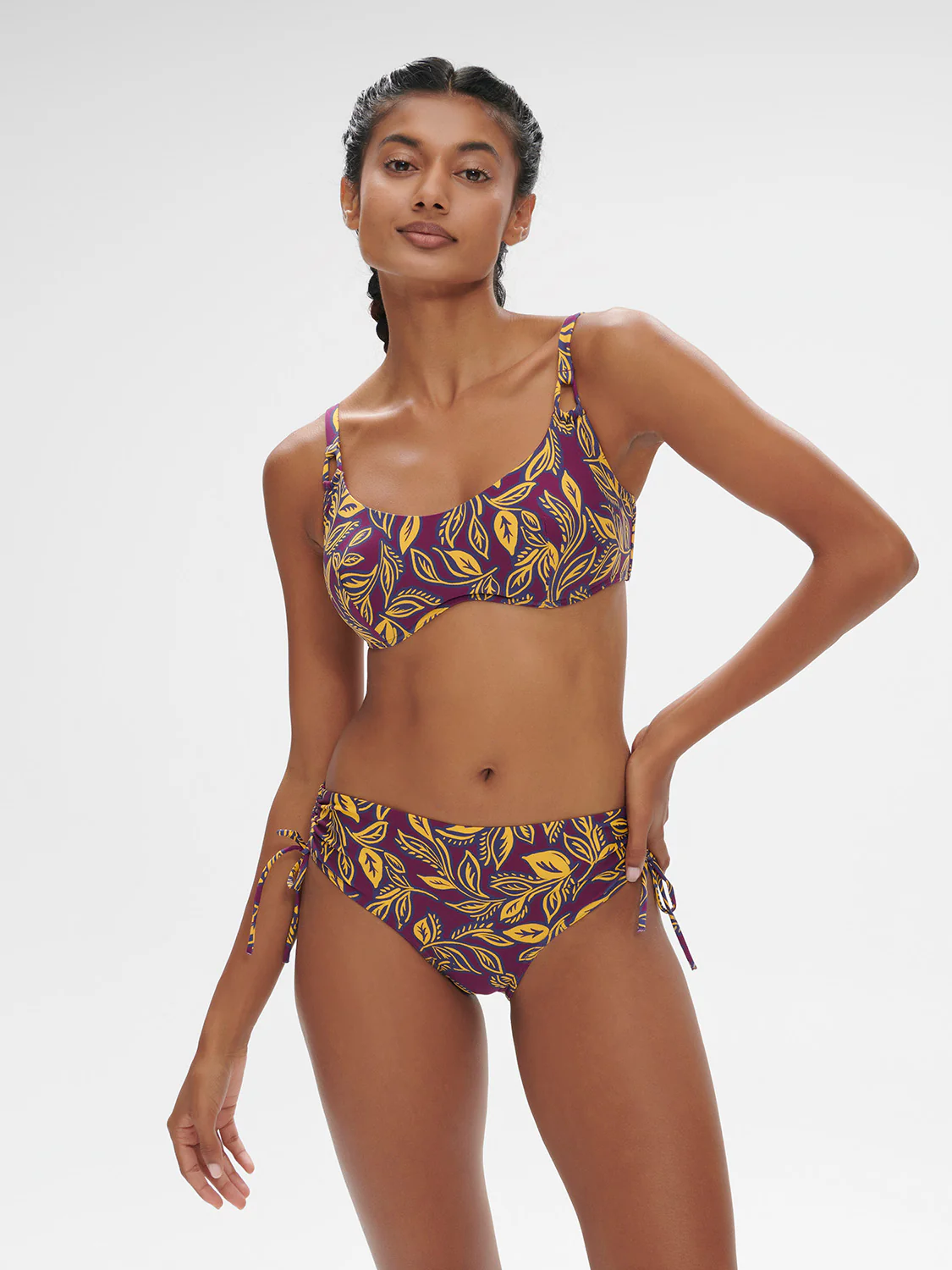 Melia Underwire Scoop - Agadir Purple - Image 3