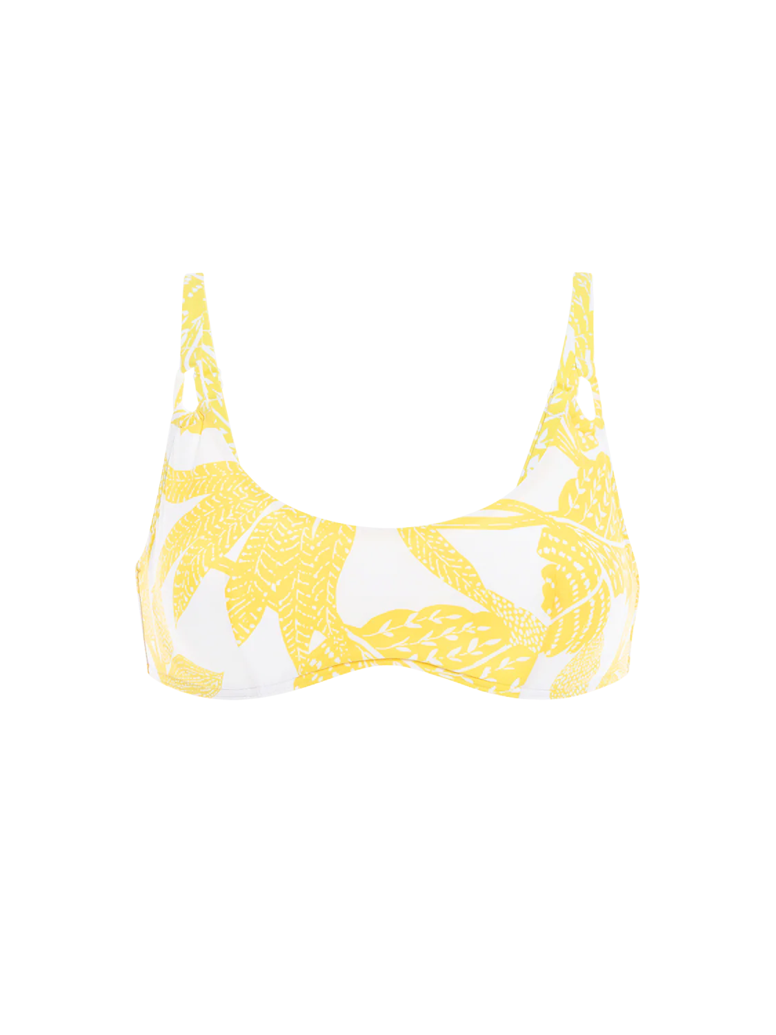 Melia Underwire Scoop - Plumeria Yellow - Image 6