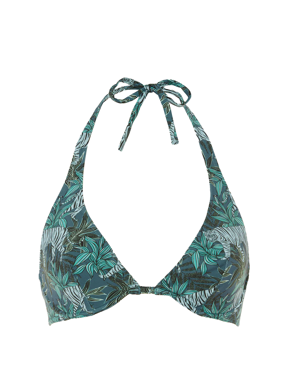 Agathe Underwire Triangle - Jungle Night Print - Image 7