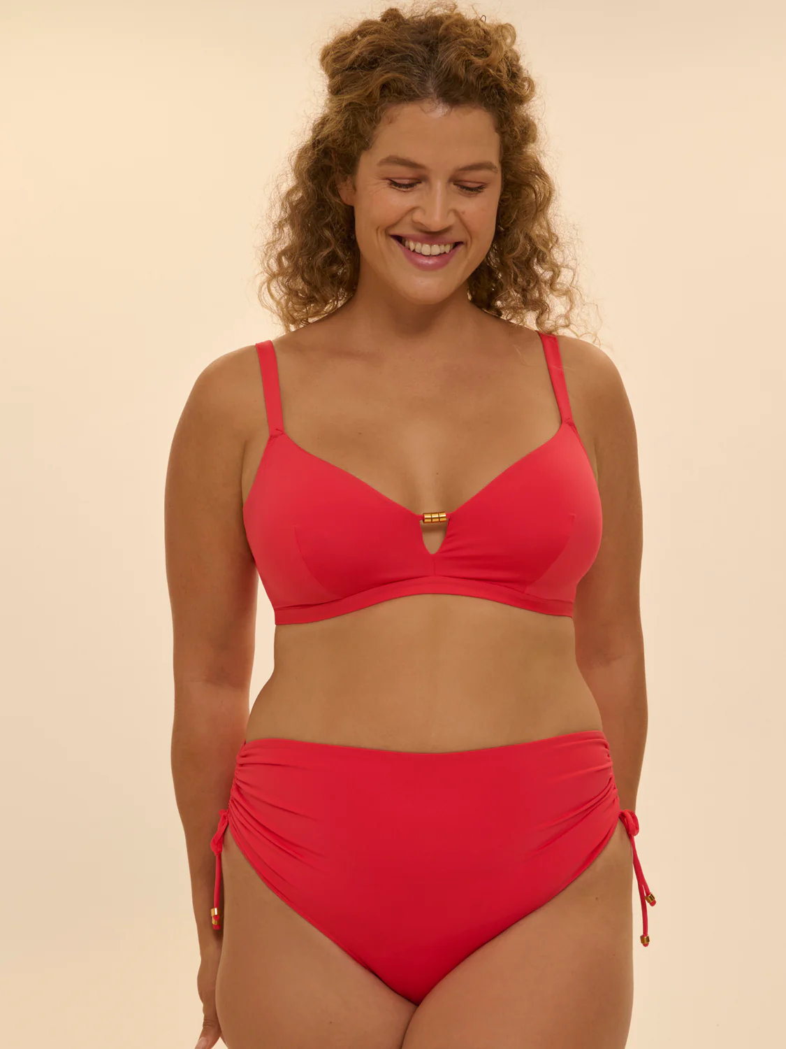 Perle Underwire Triangle - Flamingo - Image 4