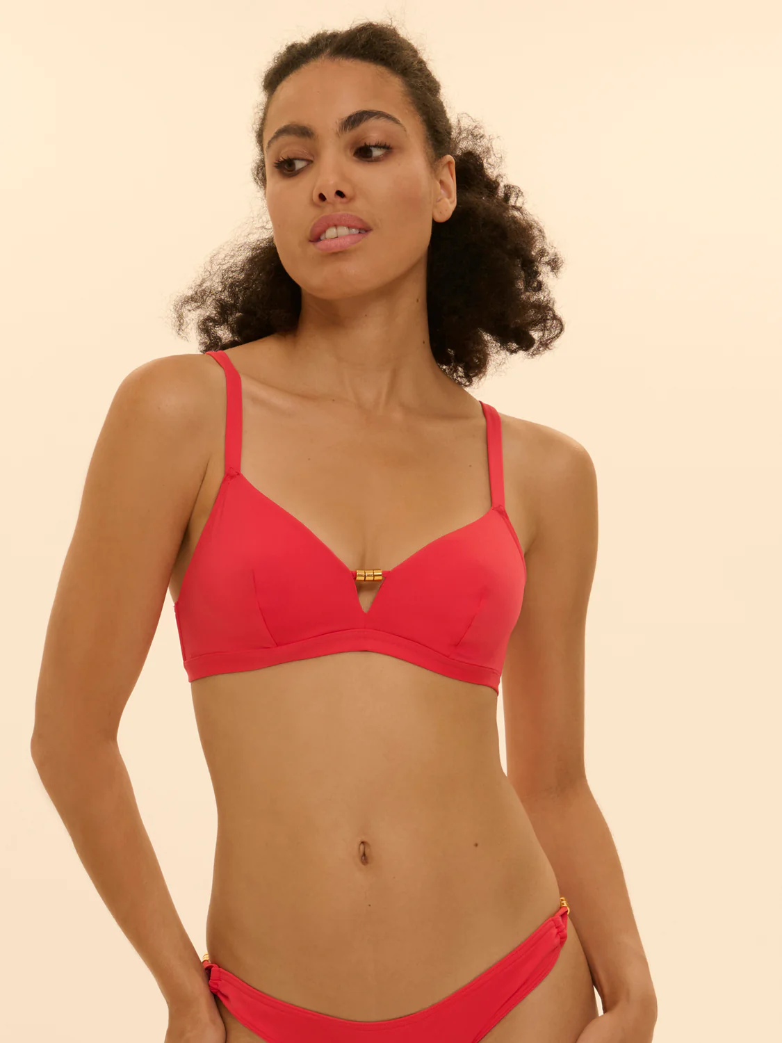 Perle Underwire Triangle - Flamingo - Image 6