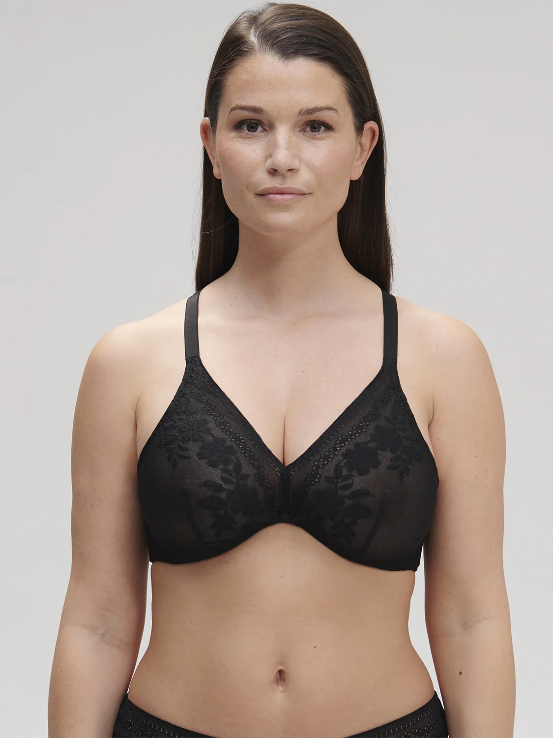Heloise Underwire Triangle - Black - Image 6