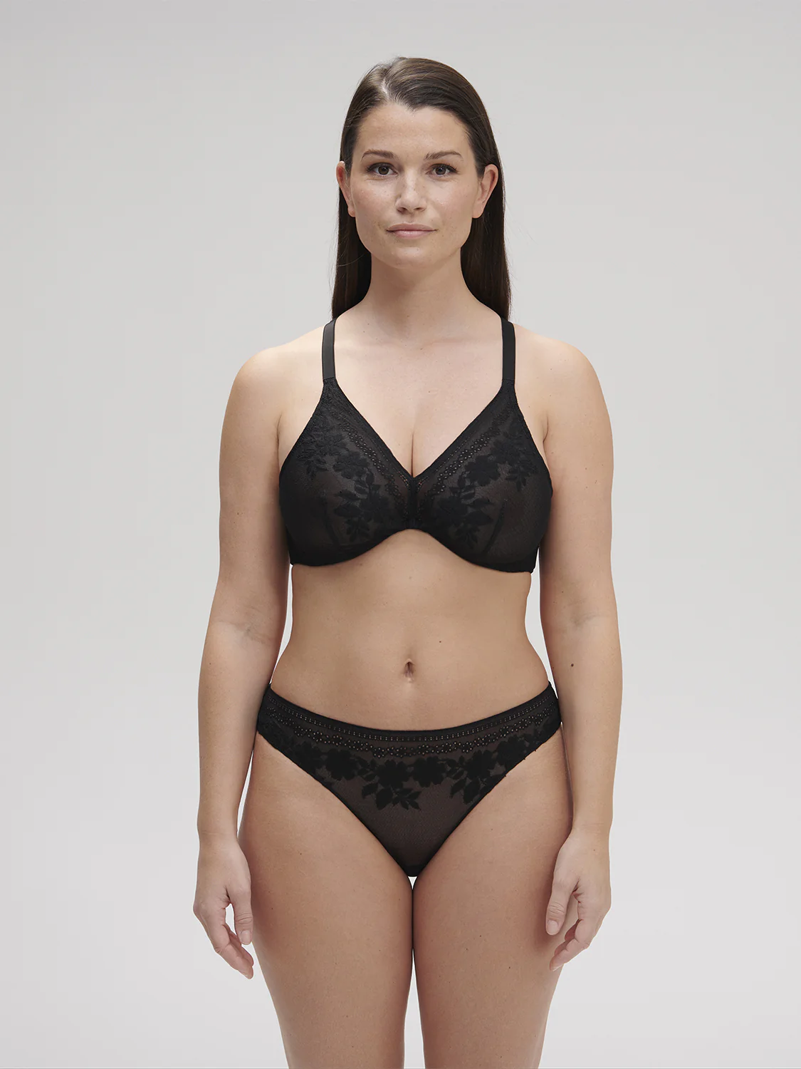 Heloise Underwire Triangle - Black - Image 9