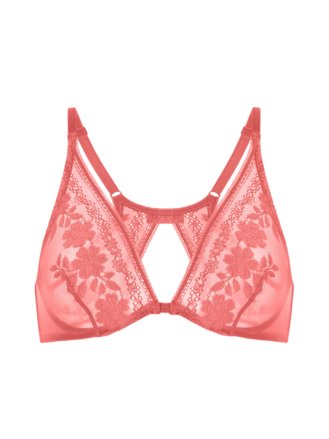 Heloise Underwire Triangle - Texas Pink - Image 11
