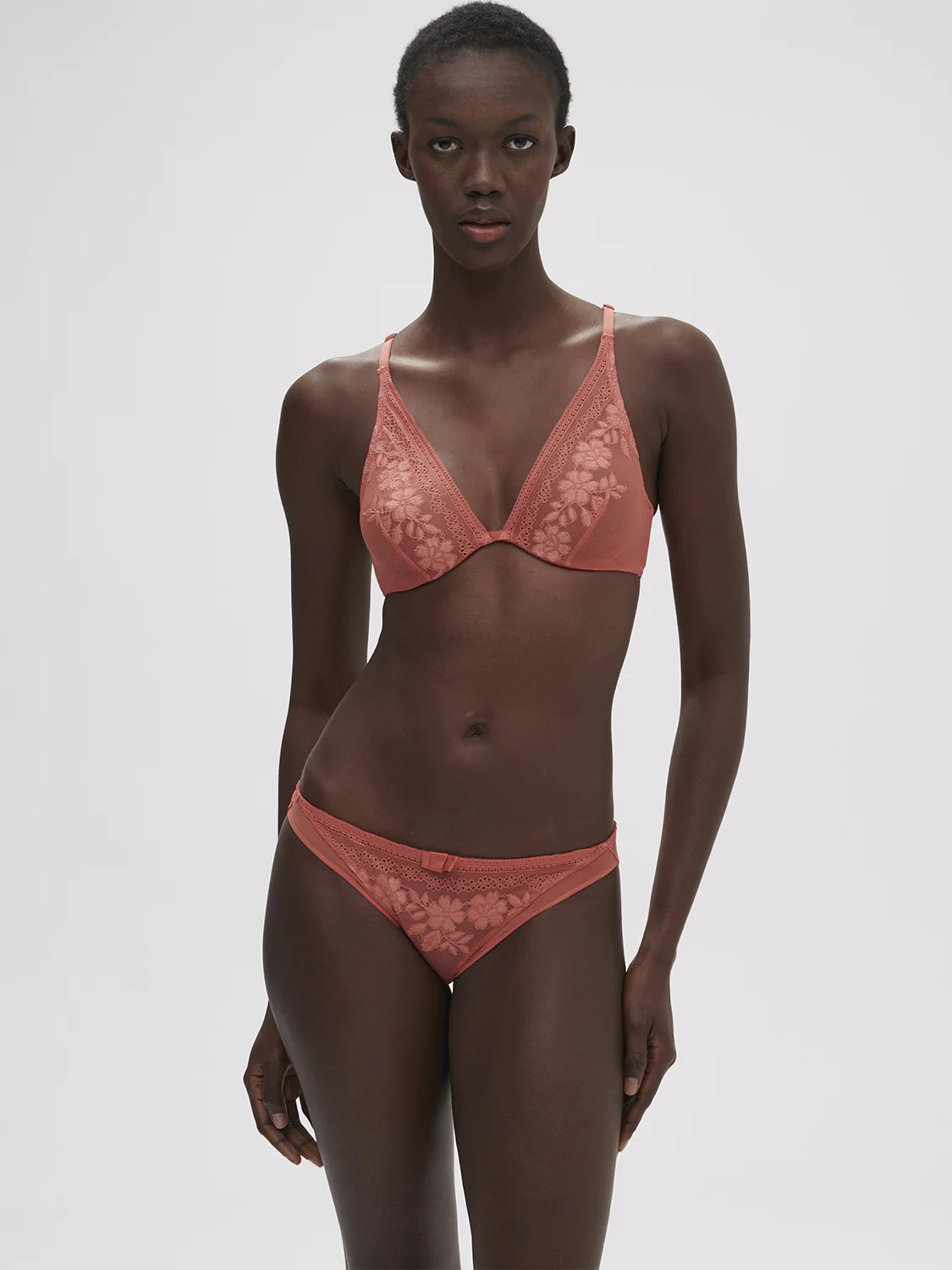 Heloise Underwire Triangle - Texas Pink - Image 4
