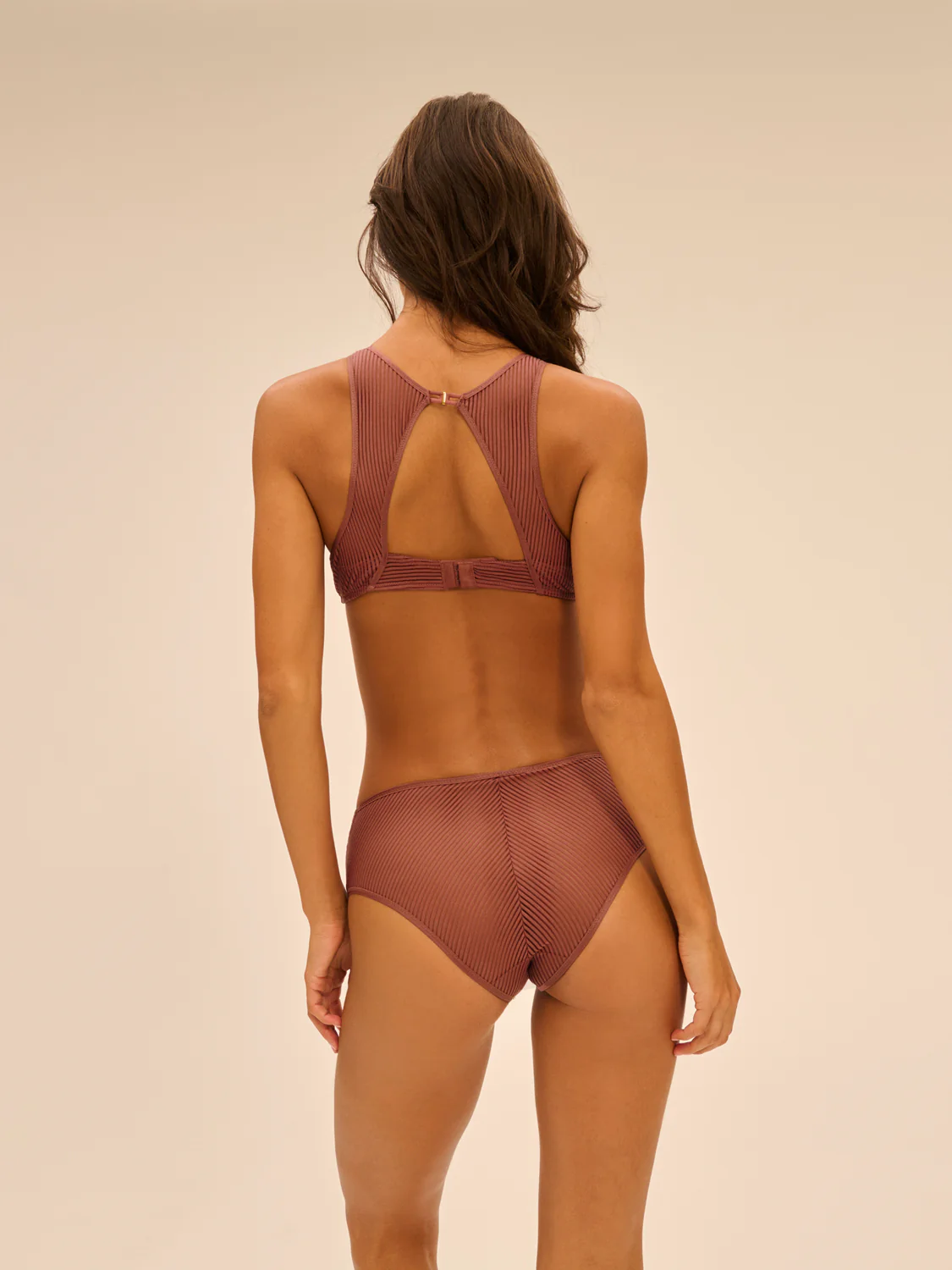 Angele Underwire Triangle- Mulberry - Image 6