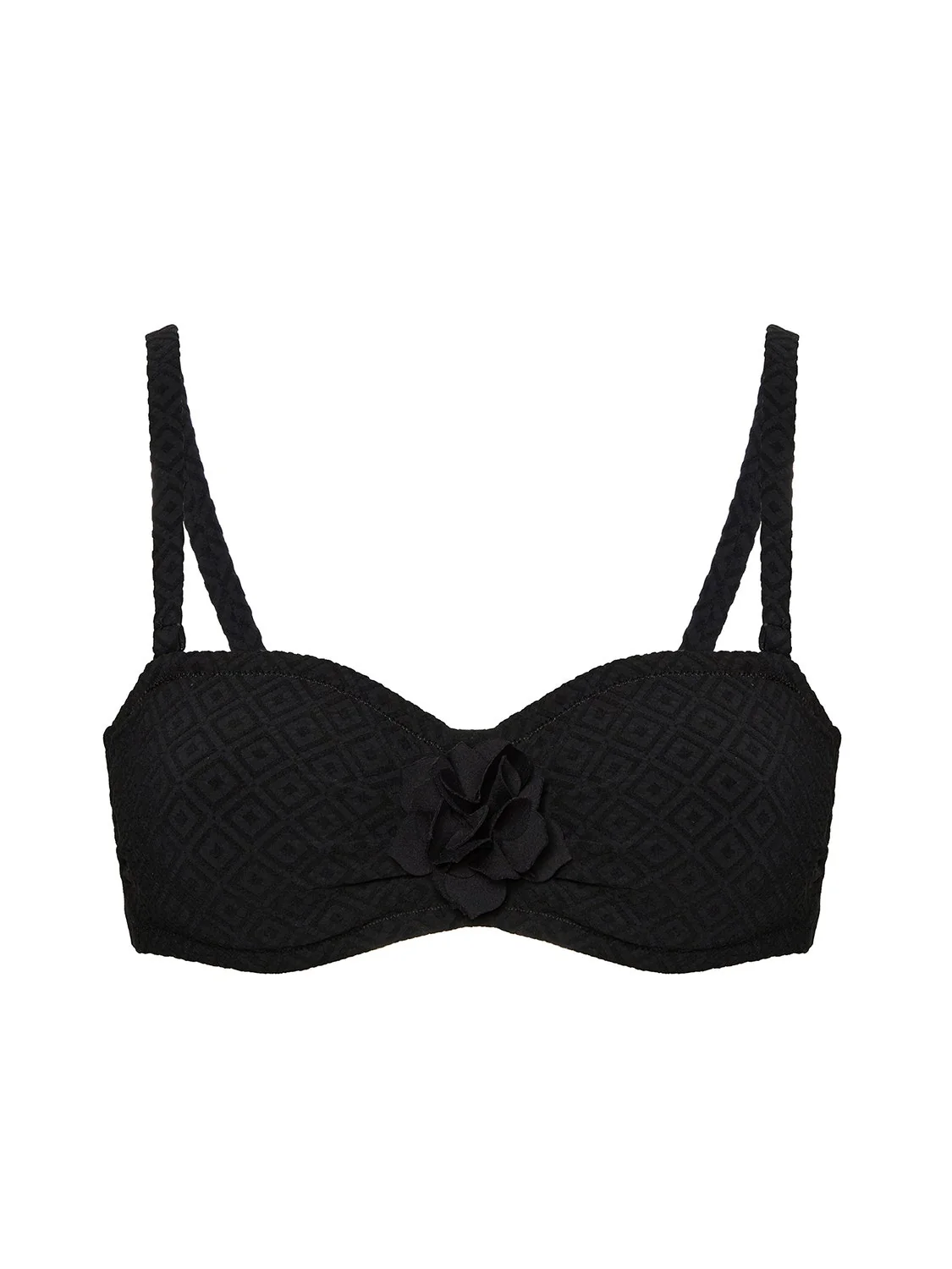Dune Underwire Bandeau - Black - Image 15