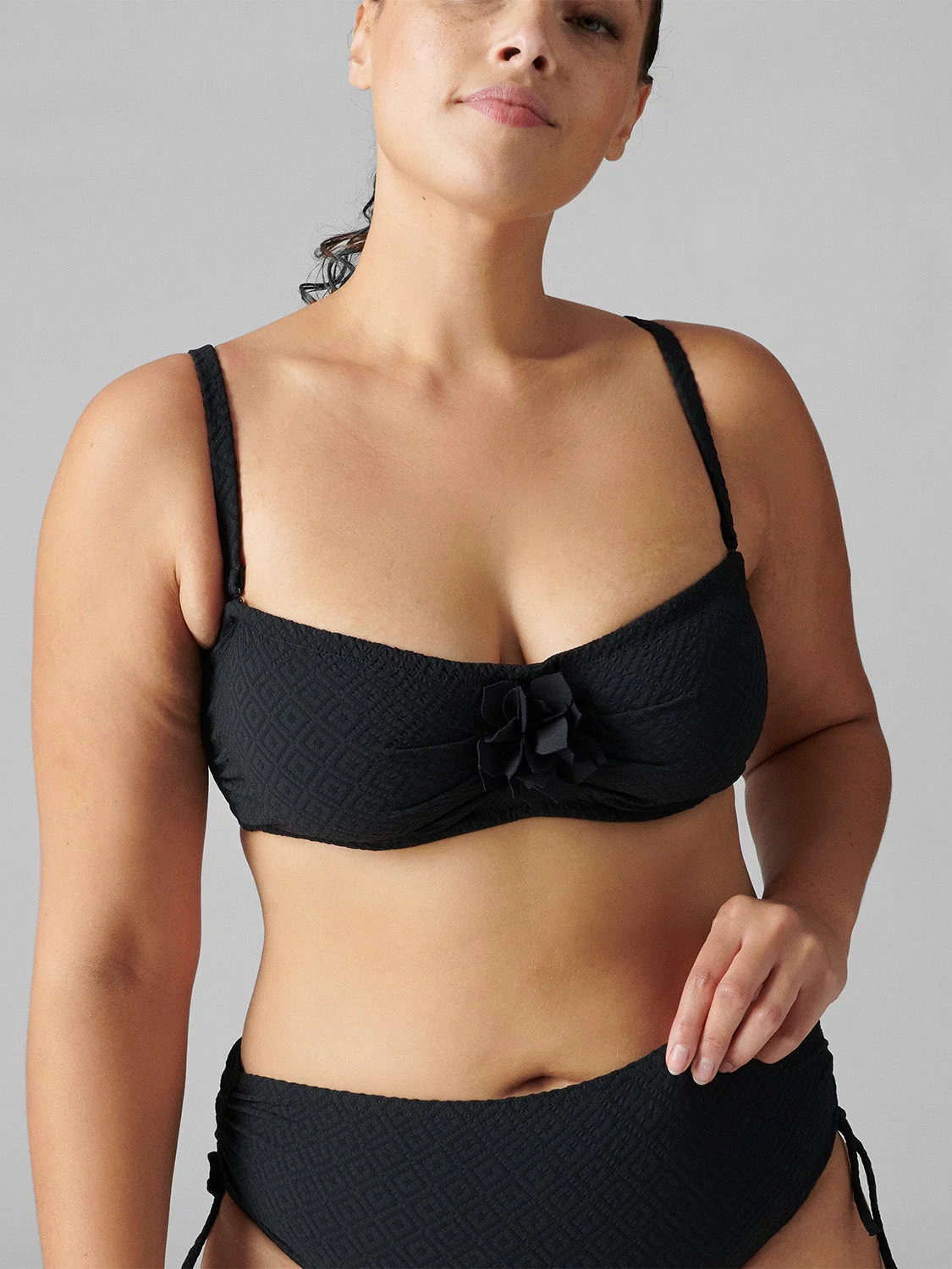 Dune Underwire Bandeau - Black - Image 6