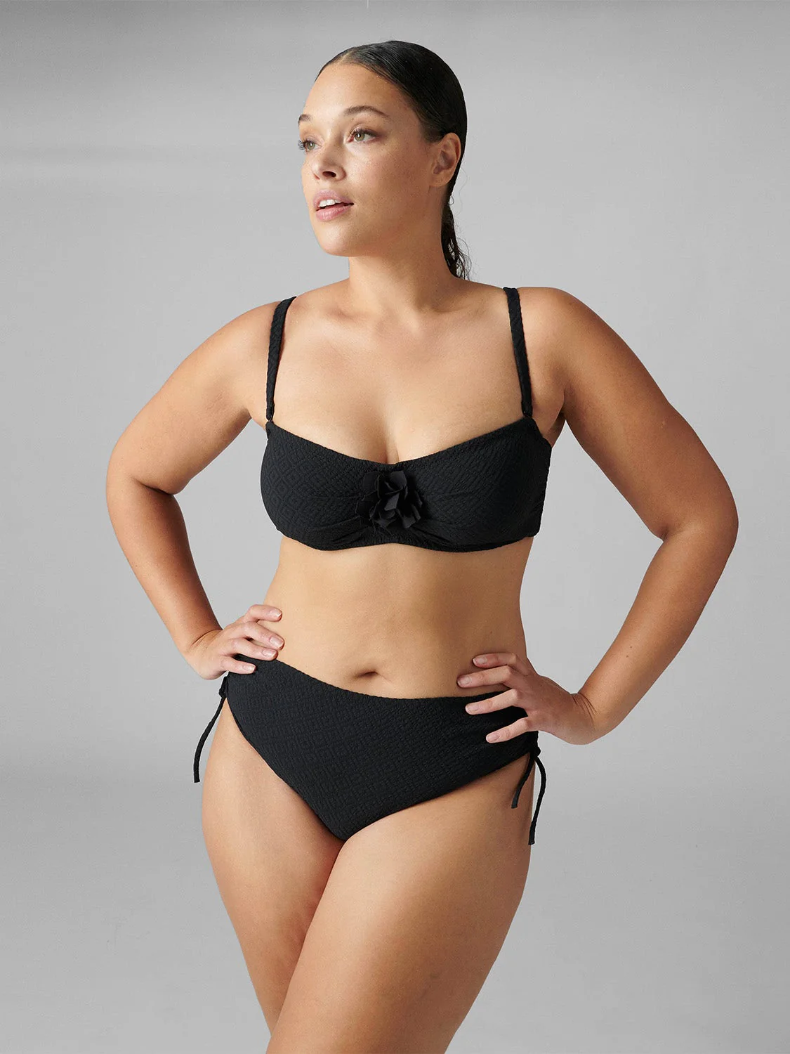Dune Underwire Bandeau - Black - Image 9