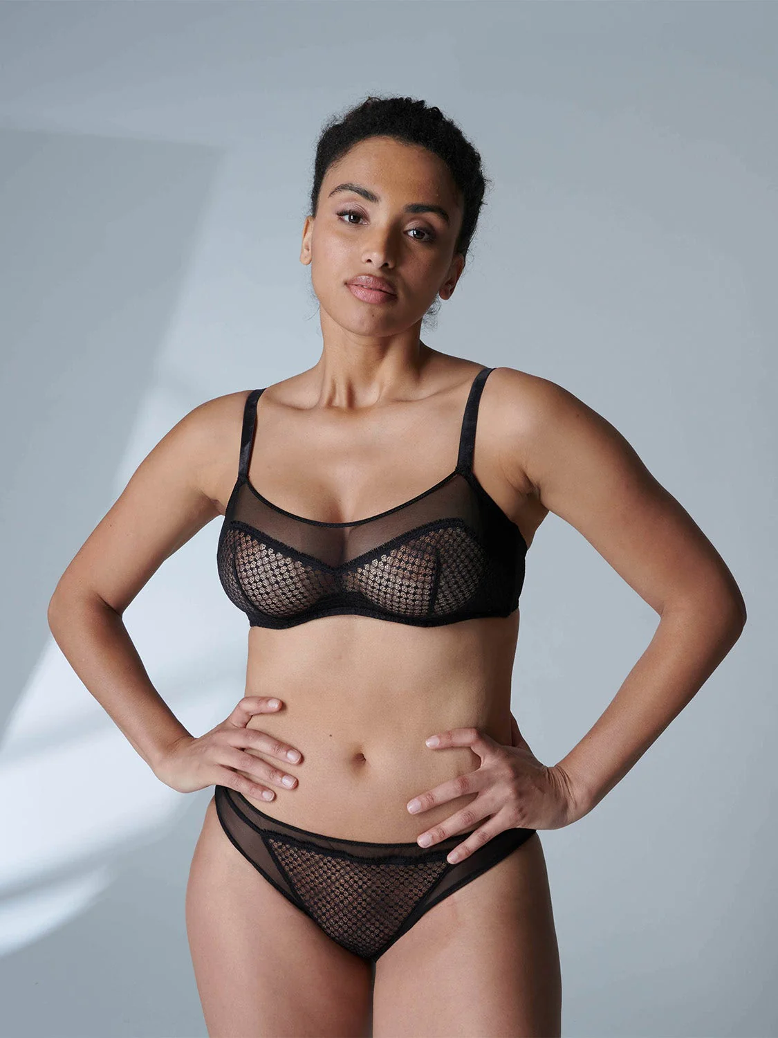 Manon Underwire Bandeau - Black - Image 7