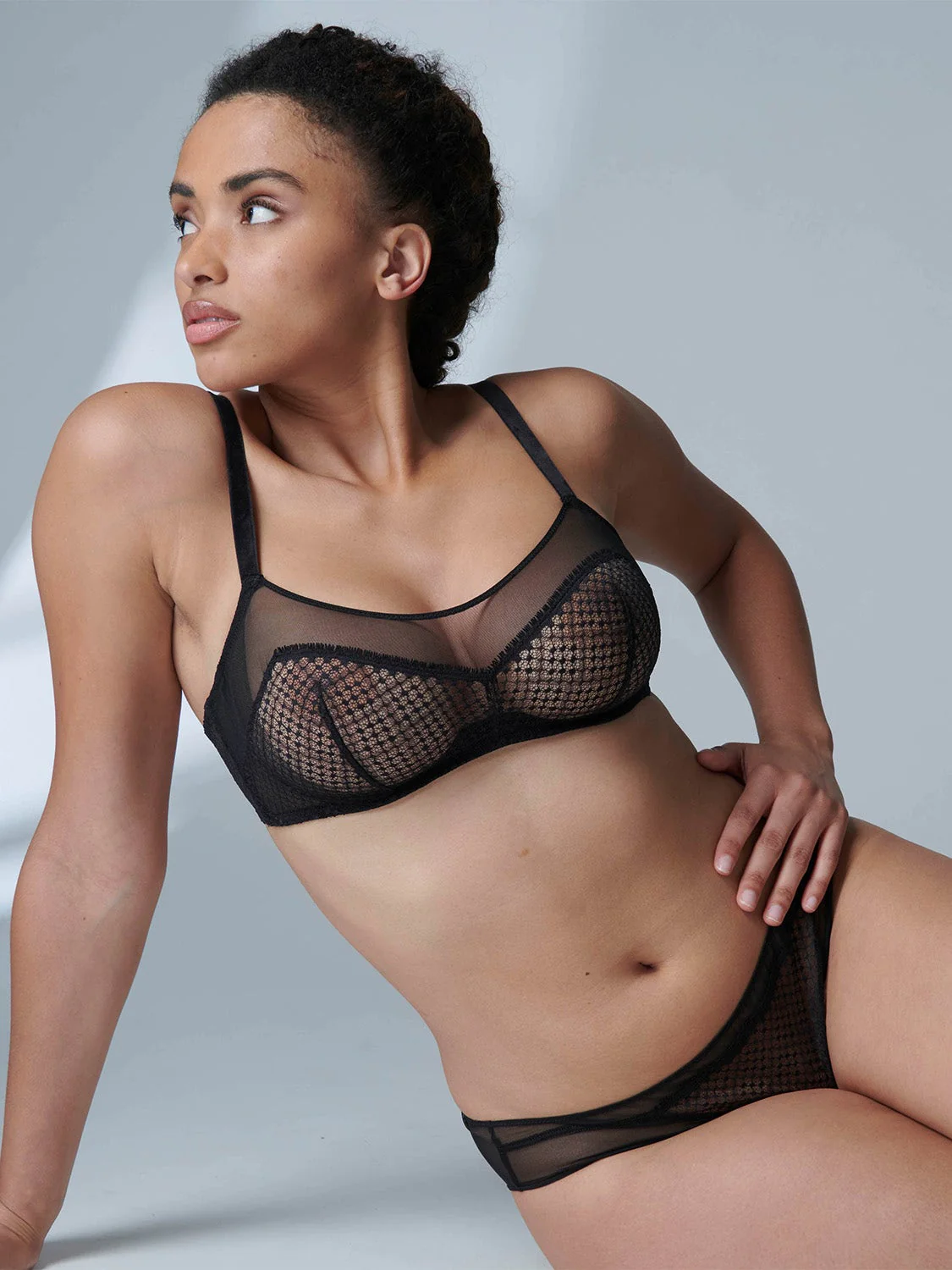 Manon Underwire Bandeau - Black - Image 9