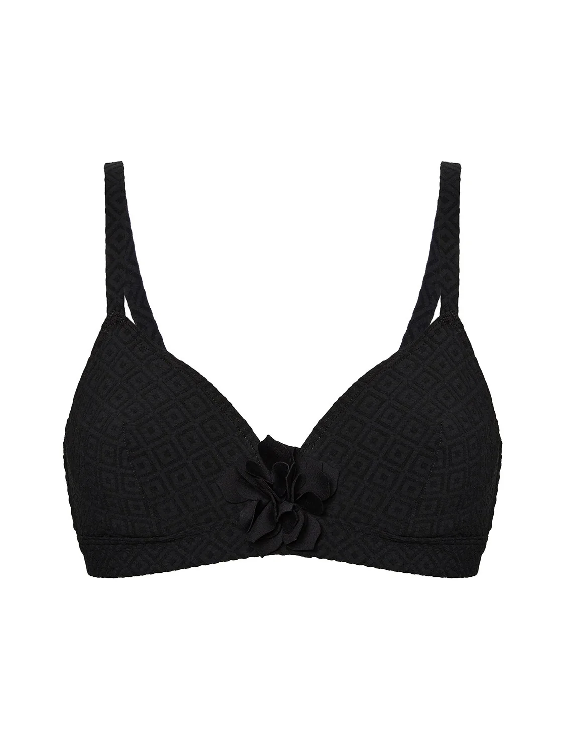 Dune Underwire Triangle - Black - Image 6