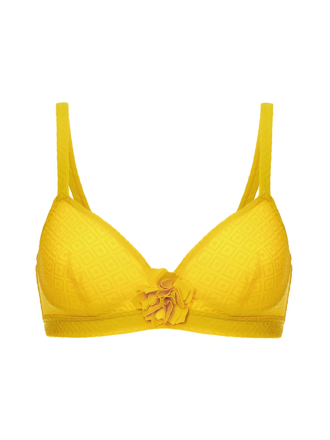 Dune Underwire Triangle - Mimosa Yellow - Image 11