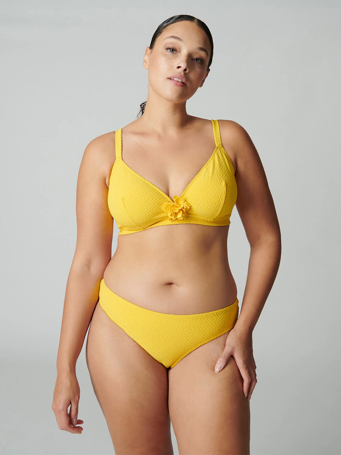 Dune Underwire Triangle - Mimosa Yellow - Image 3