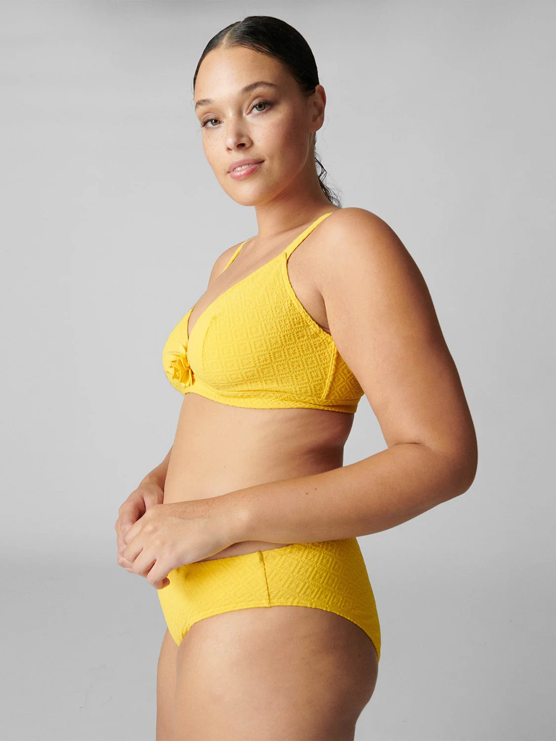 Dune Underwire Triangle - Mimosa Yellow - Image 4