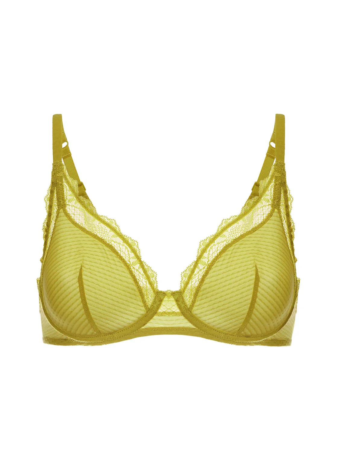 Candide Underwire Plunge - Matcha - Image 6