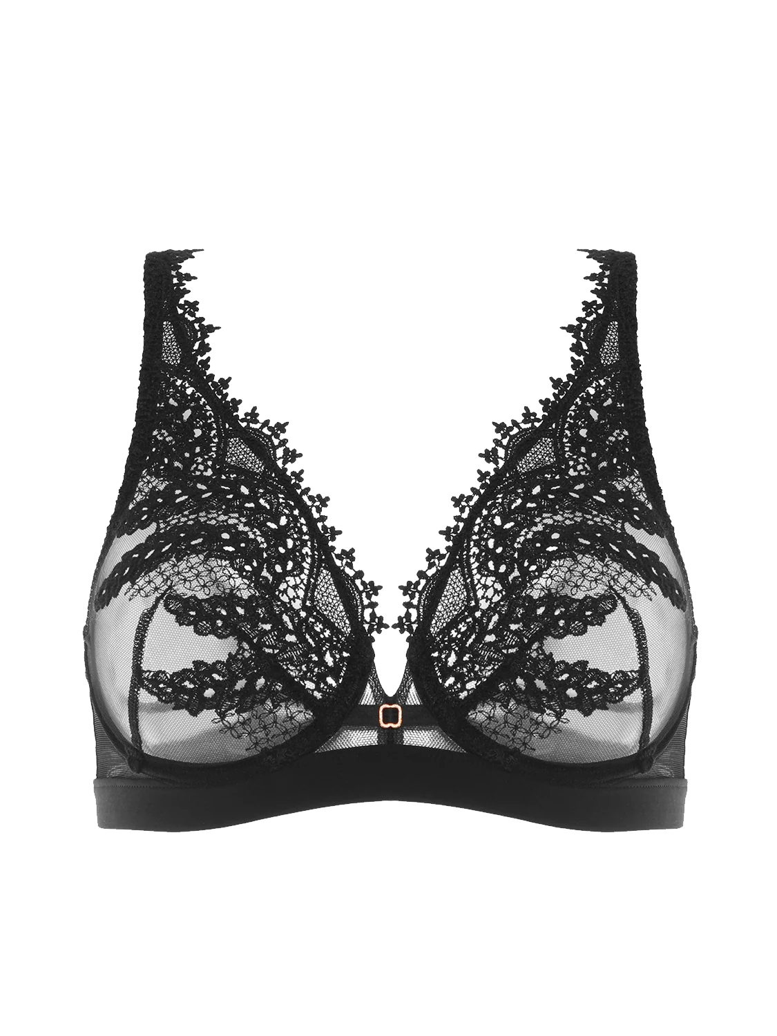 Mystic Underwire Plunge  -Black - Image 11