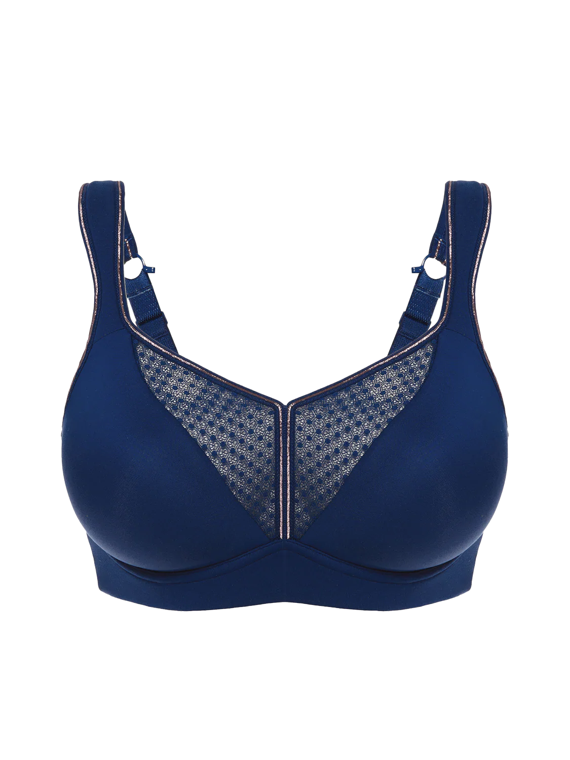 Harmony High Impact Sports Bra w/ Underwire - Midnight Blue - Image 12