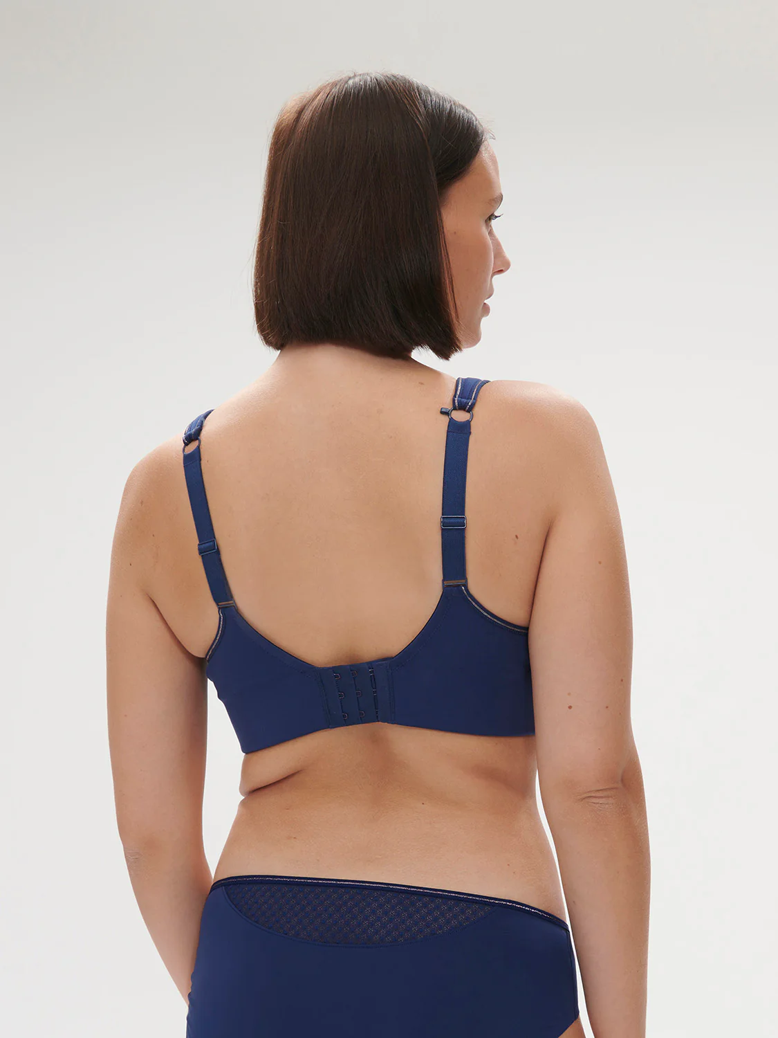 Harmony High Impact Sports Bra w/ Underwire - Midnight Blue - Image 3
