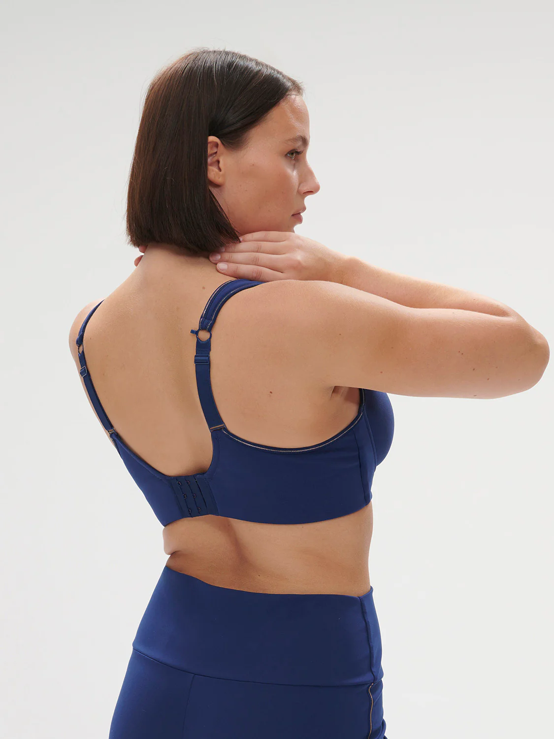 Harmony High Impact Sports Bra w/ Underwire - Midnight Blue - Image 4