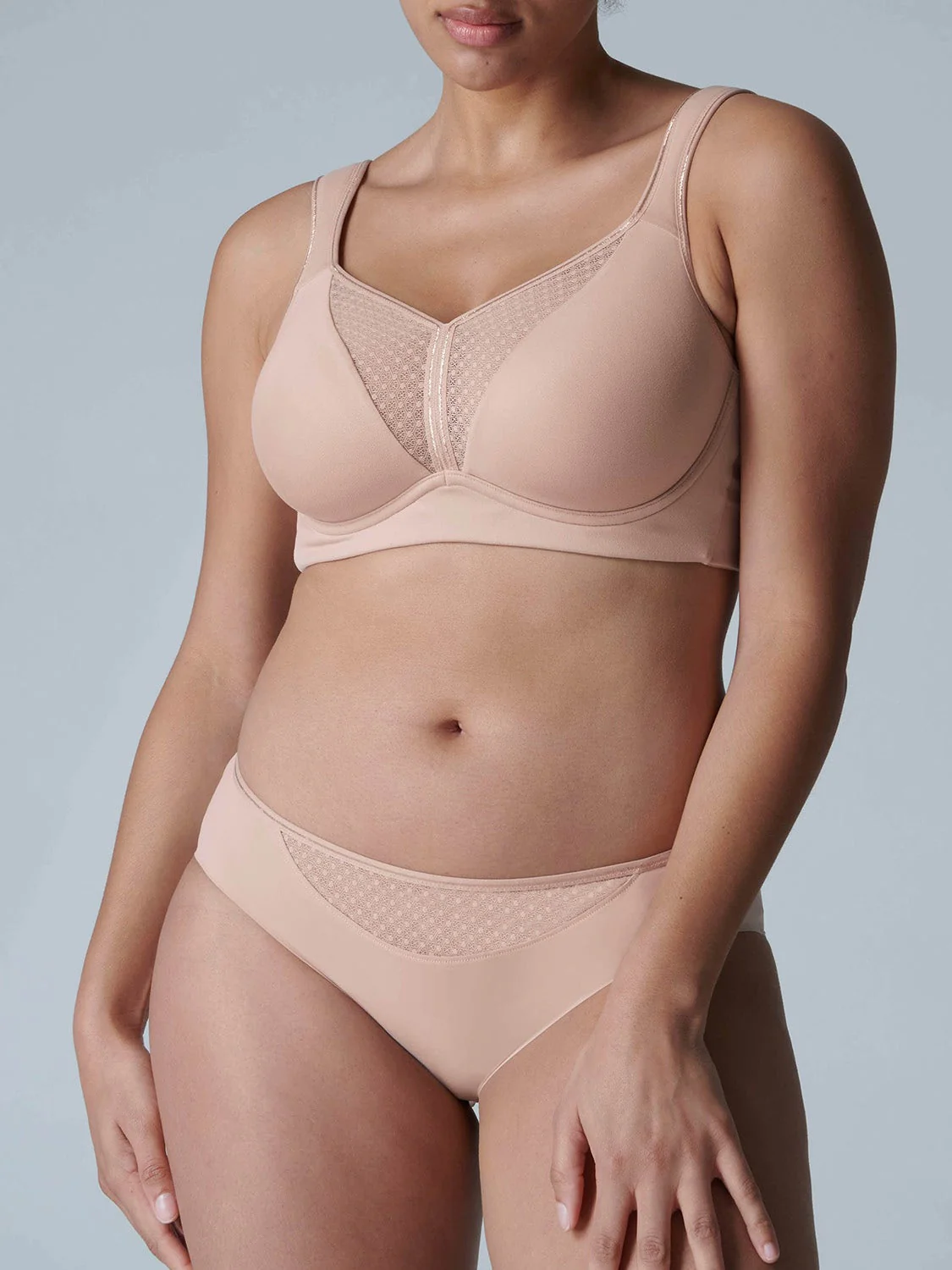 Harmony High Impact Sports Bra w/ Underwire - Yogi Pink - Image 3
