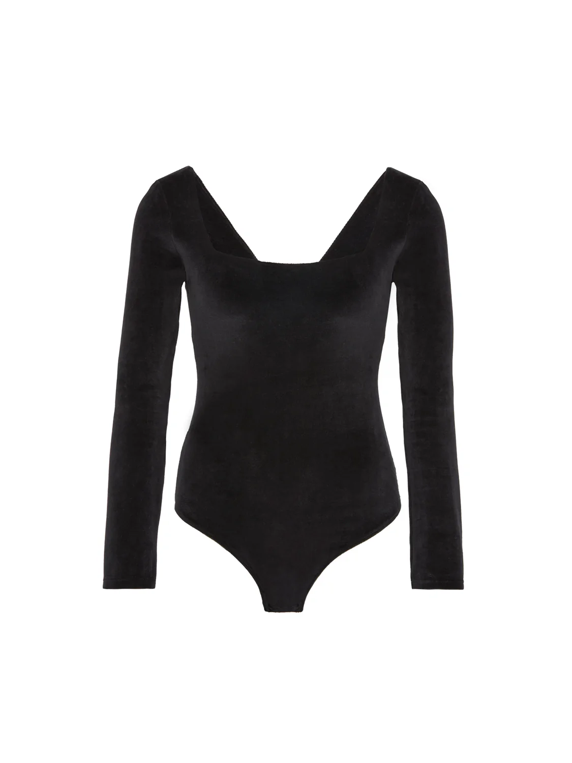 Margot Velvet Bodysuit - Black - Image 10