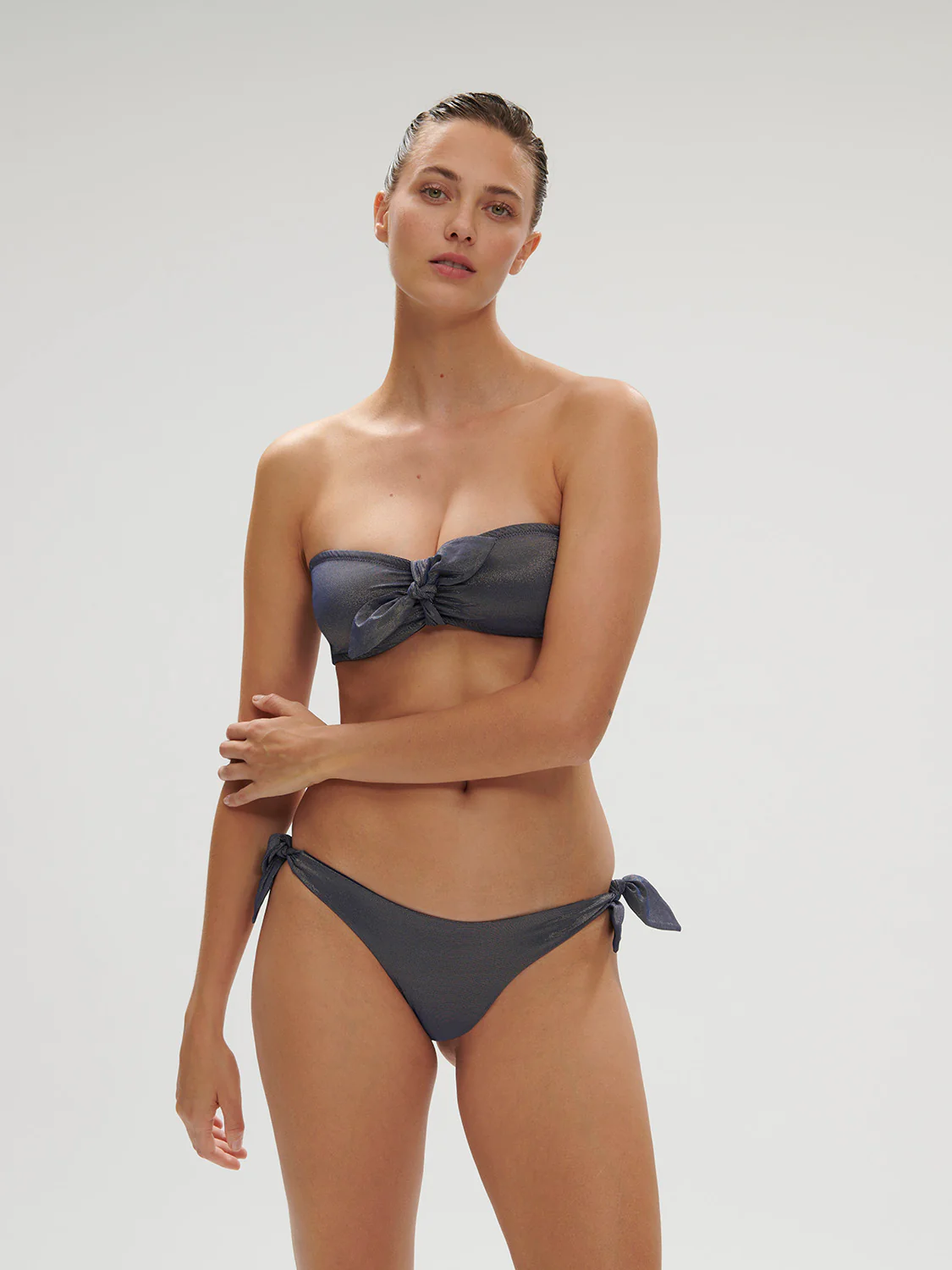 Daphné Wireless Bandeau - Lurex Midnight - Image 8